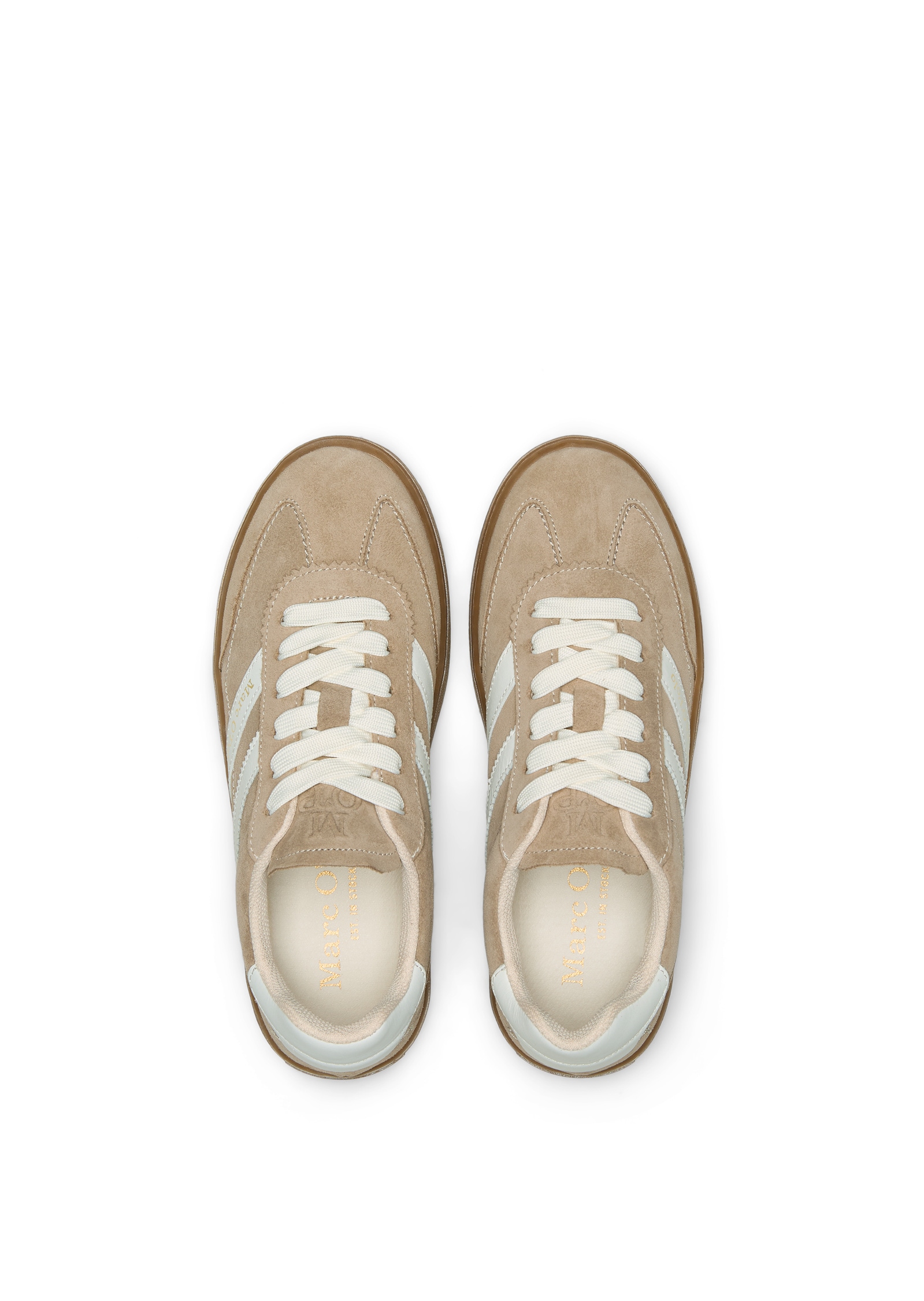 Marc O'Polo Sneaker »aus geöltem Veloursleder«