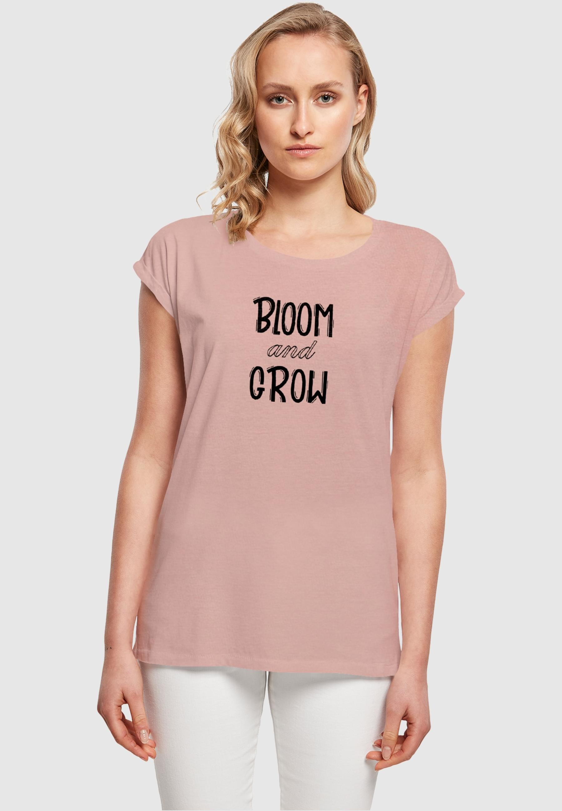 Merchcode T-Shirt »Merchcode Damen Ladies Spring - Bloom and grow T-Shirt«, (1 tlg.)