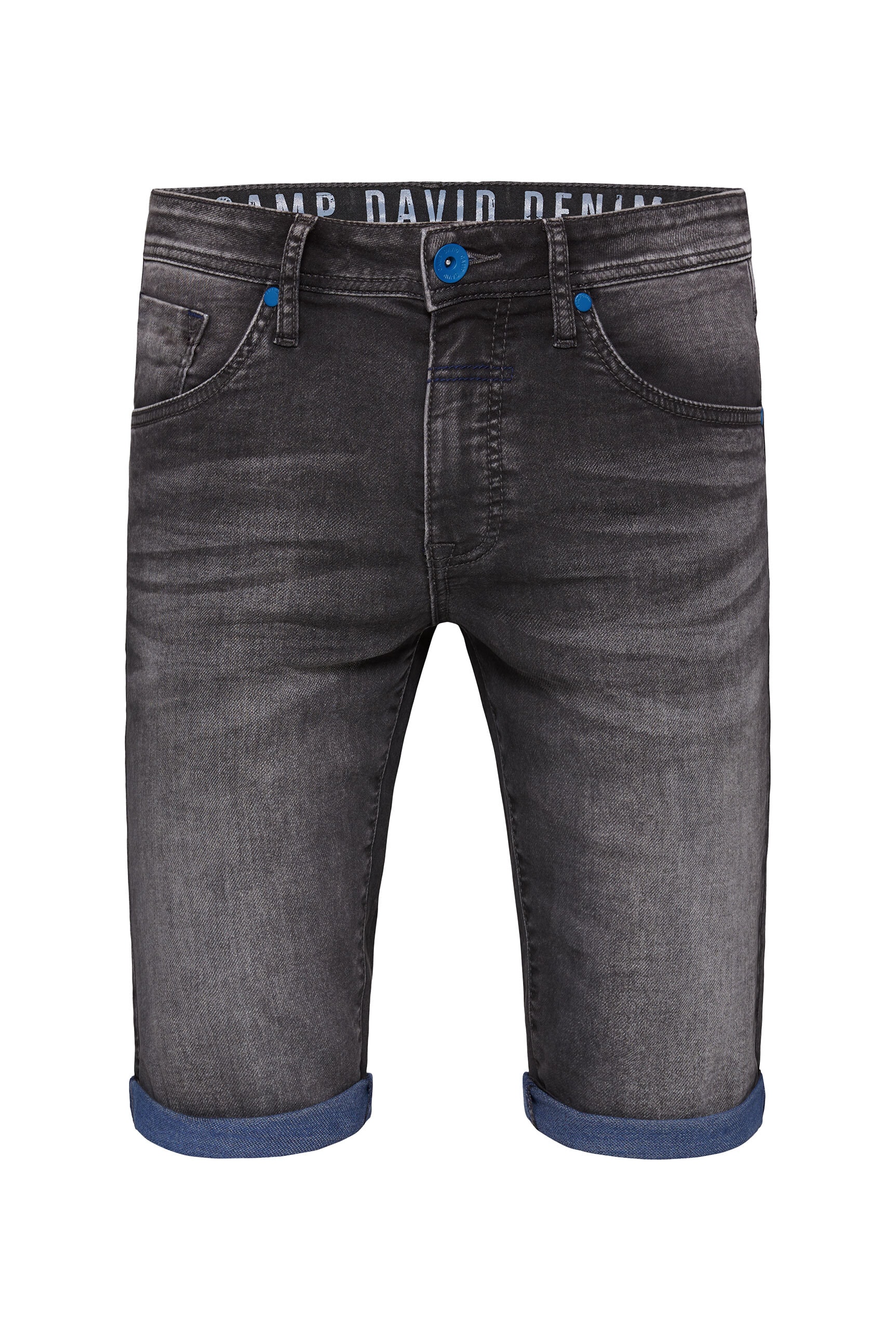 CAMP DAVID Jeansshorts, mit Turn-Up Saum