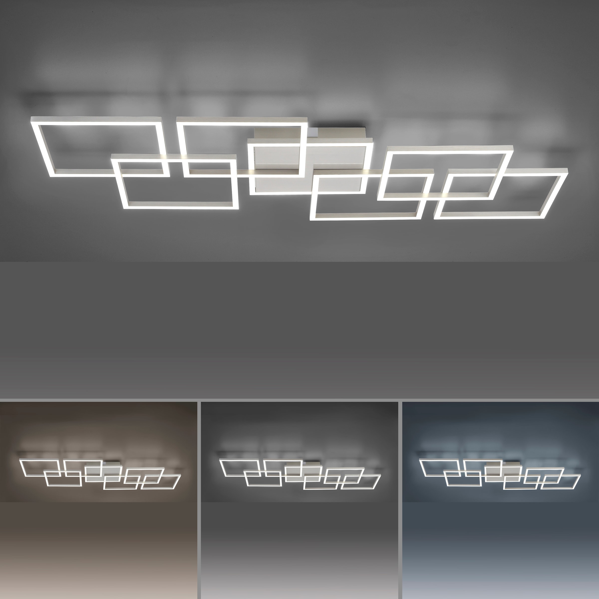 Neuhaus Q SMART HOME LIGHTS LED Deckenleuchte »Q-INIGO« LED-Board 1 Stk. warmweiß - kaltweiß