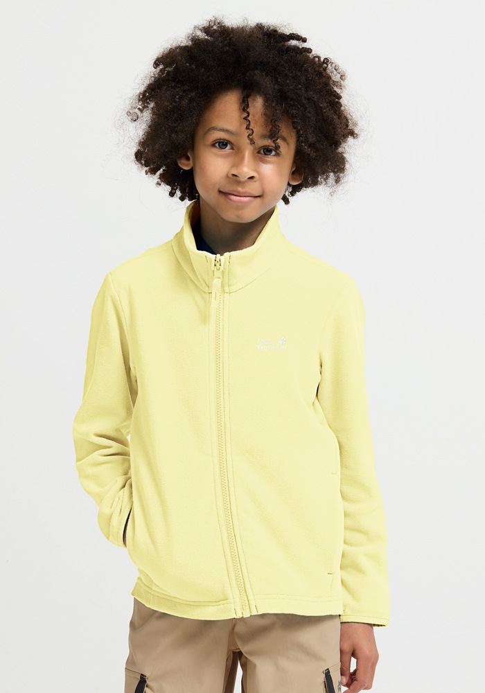 Jack Wolfskin Fleecejacke »TAUNUS 100 FZ K« winddicht, atmungsaktiv, Übergangsjacke