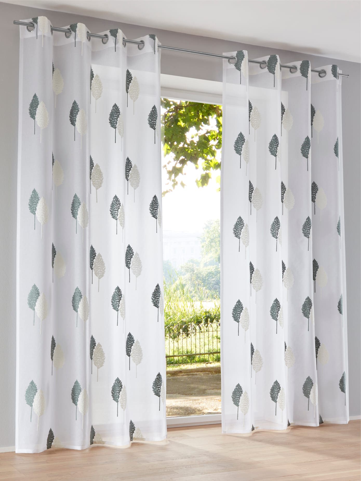 heine home Gardine Ösen 1 Stk. tlg. günstig online kaufen