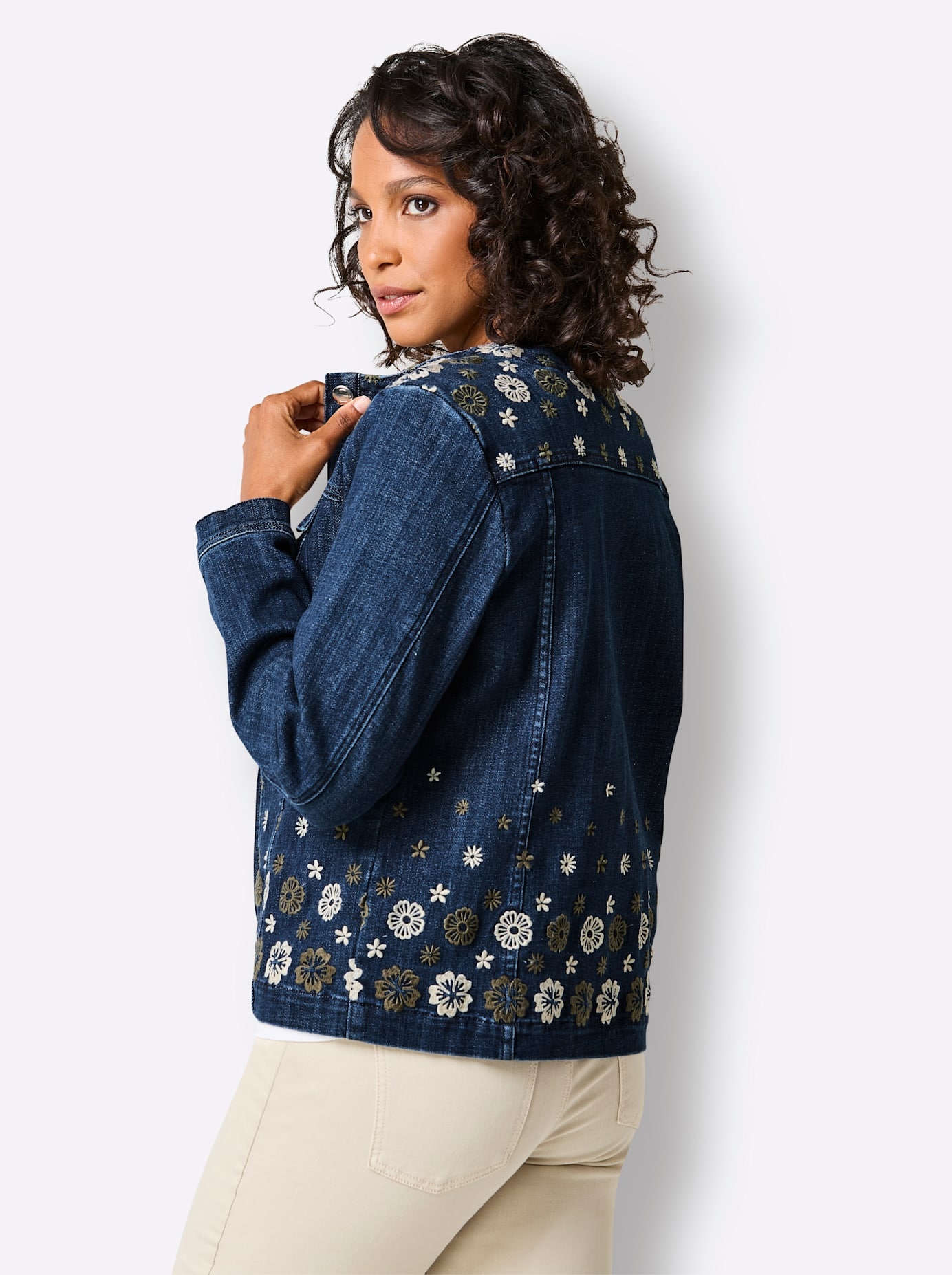 CREATION L PREMIUM Jeansblazer »Lyocell-Mix-Jeans-Blazer«