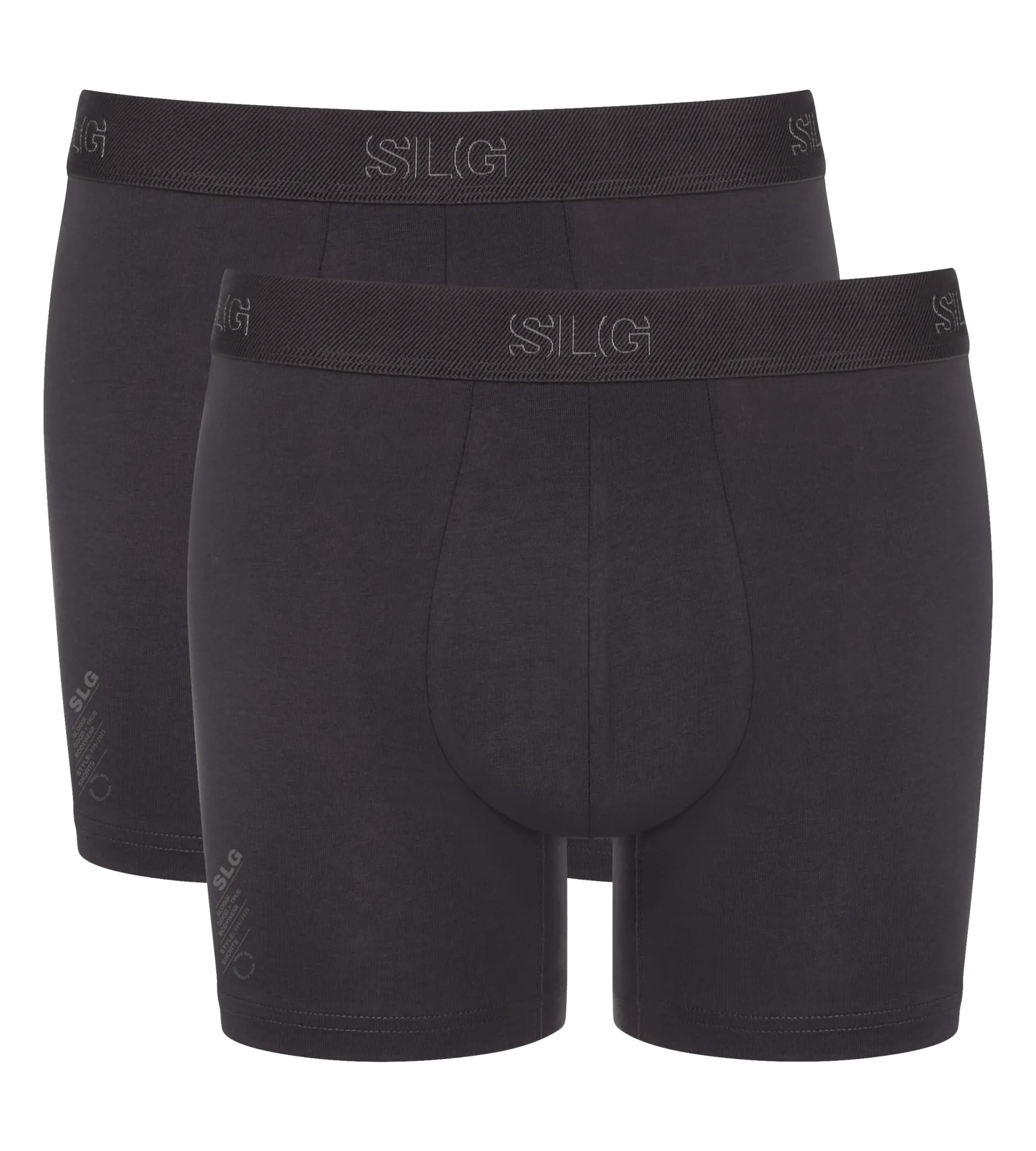 sloggi Boxershorts "SLG Base" weicher Elastikbund mit diskretem Logo, ohne Eingriff