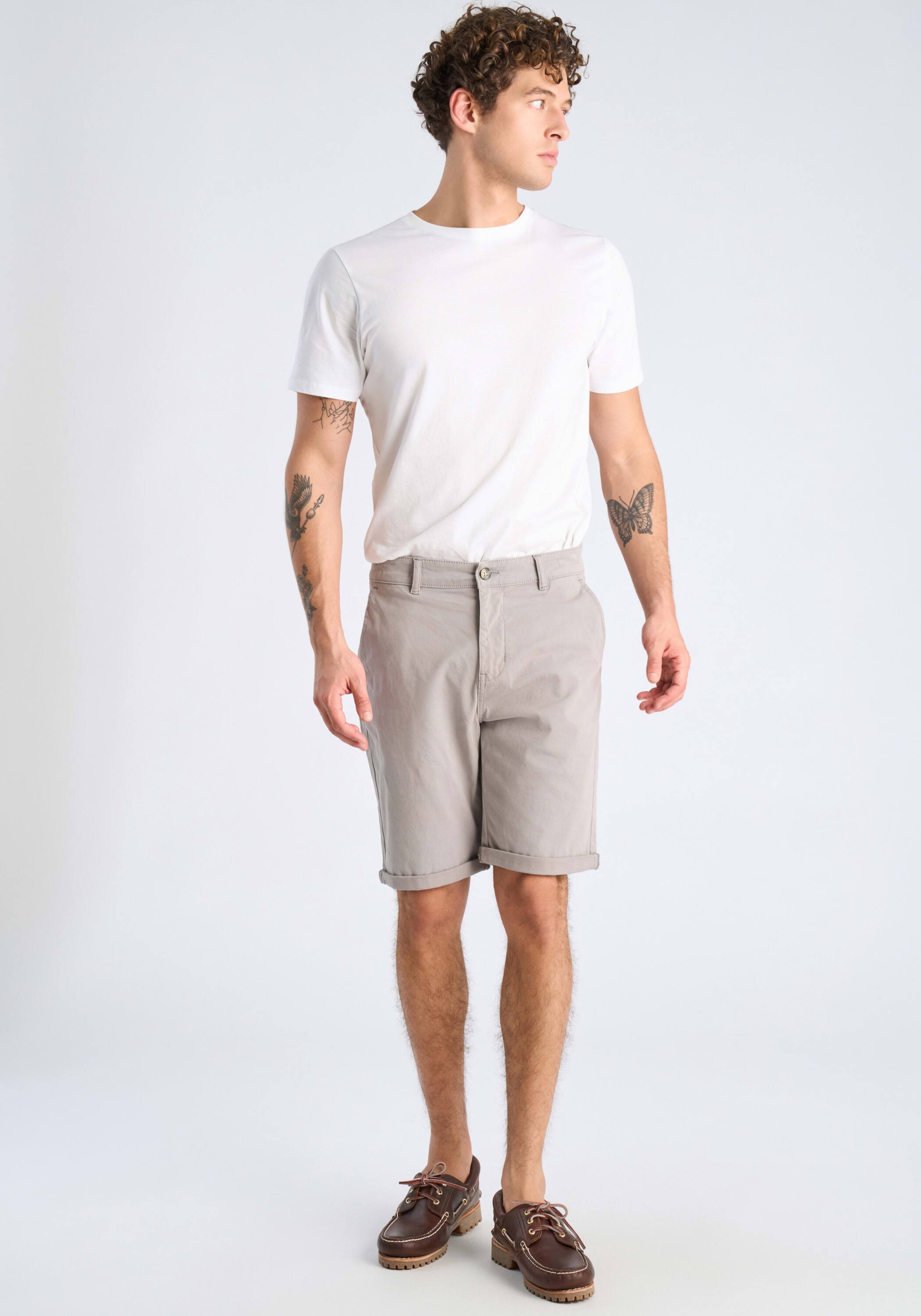 LINDBERGH Chinoshorts »Chino-Shorts Relaxed Fit«