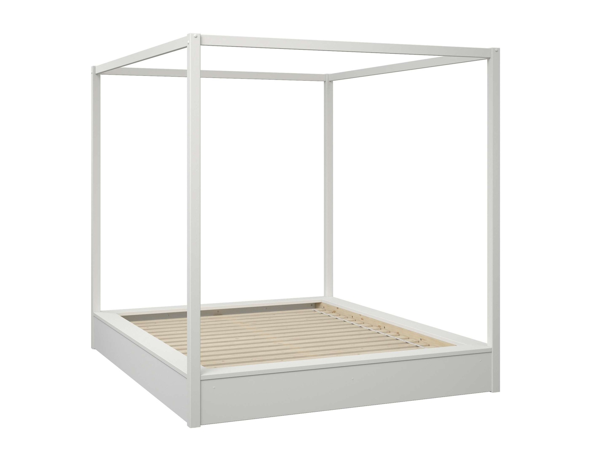 OTTO home Himmelbett »Usella, Bett, Bettgestell, hohe Belastbarkeit bis 180 kg« B/T/H: 189/229,1/200 cm,  aus massiver Kiefer in Kombination mit MDF, inklusive Lattenrost