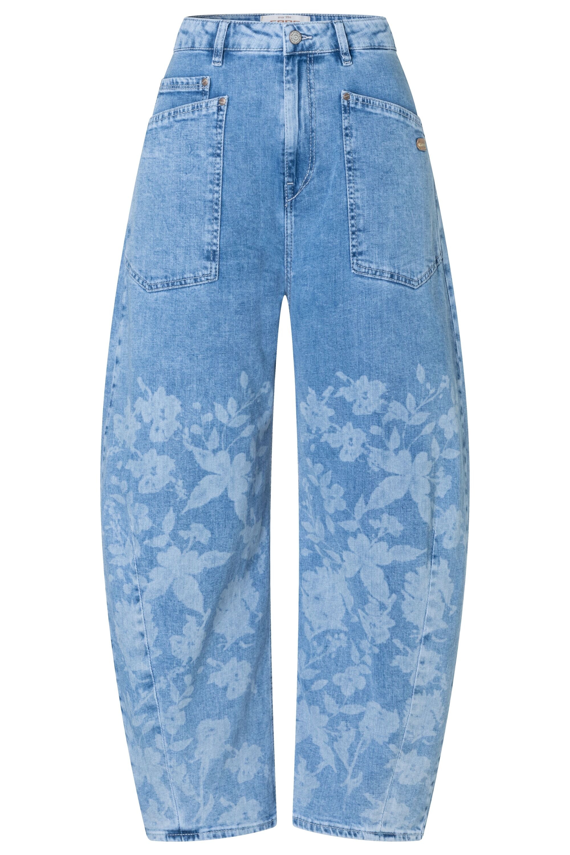GANG 7/8-Jeans »94ODINA« mit Reißverschluss und Knopf