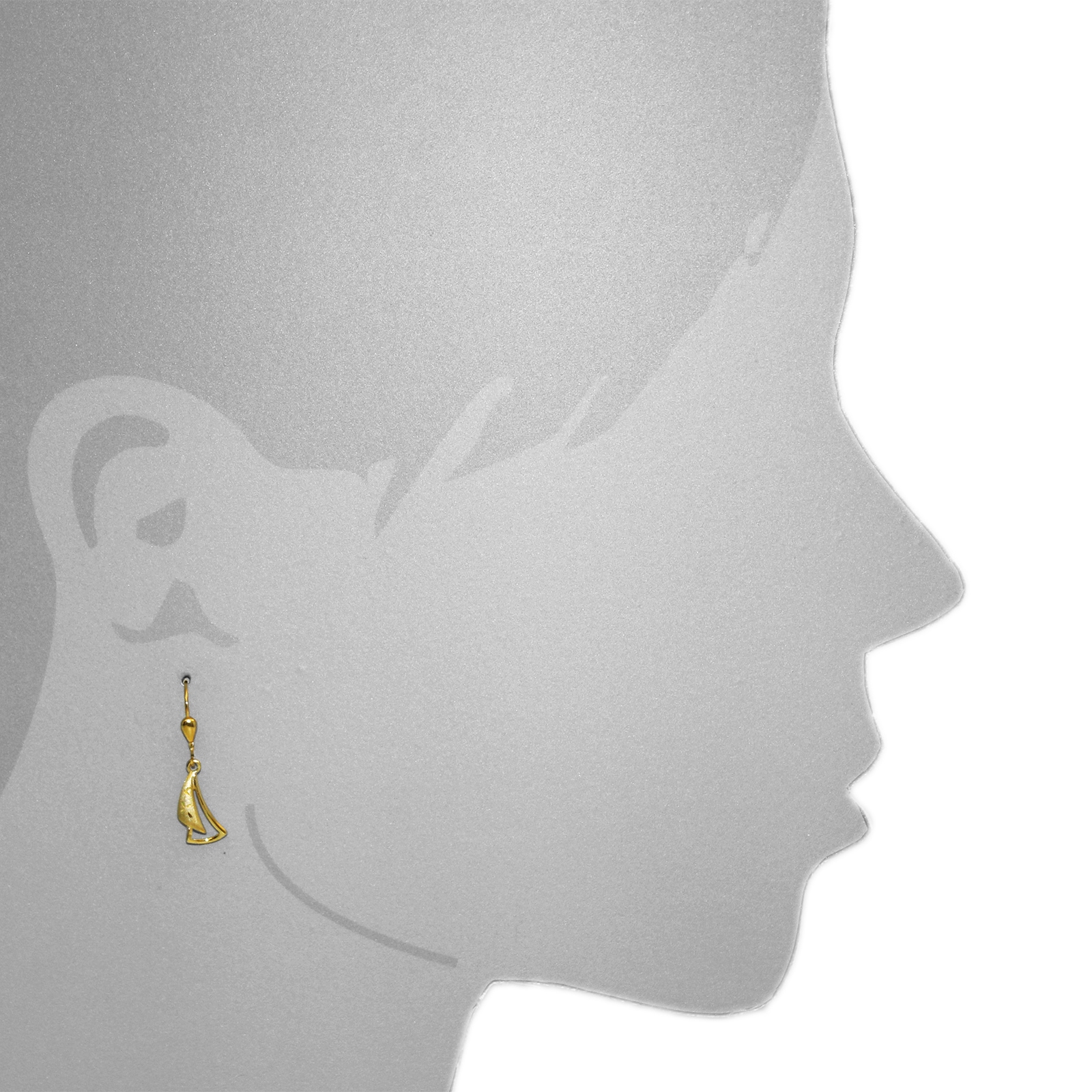 OSTSEE-SCHMUCK Paar Ohrhänger »- Marika - Gold 333/000 -,«