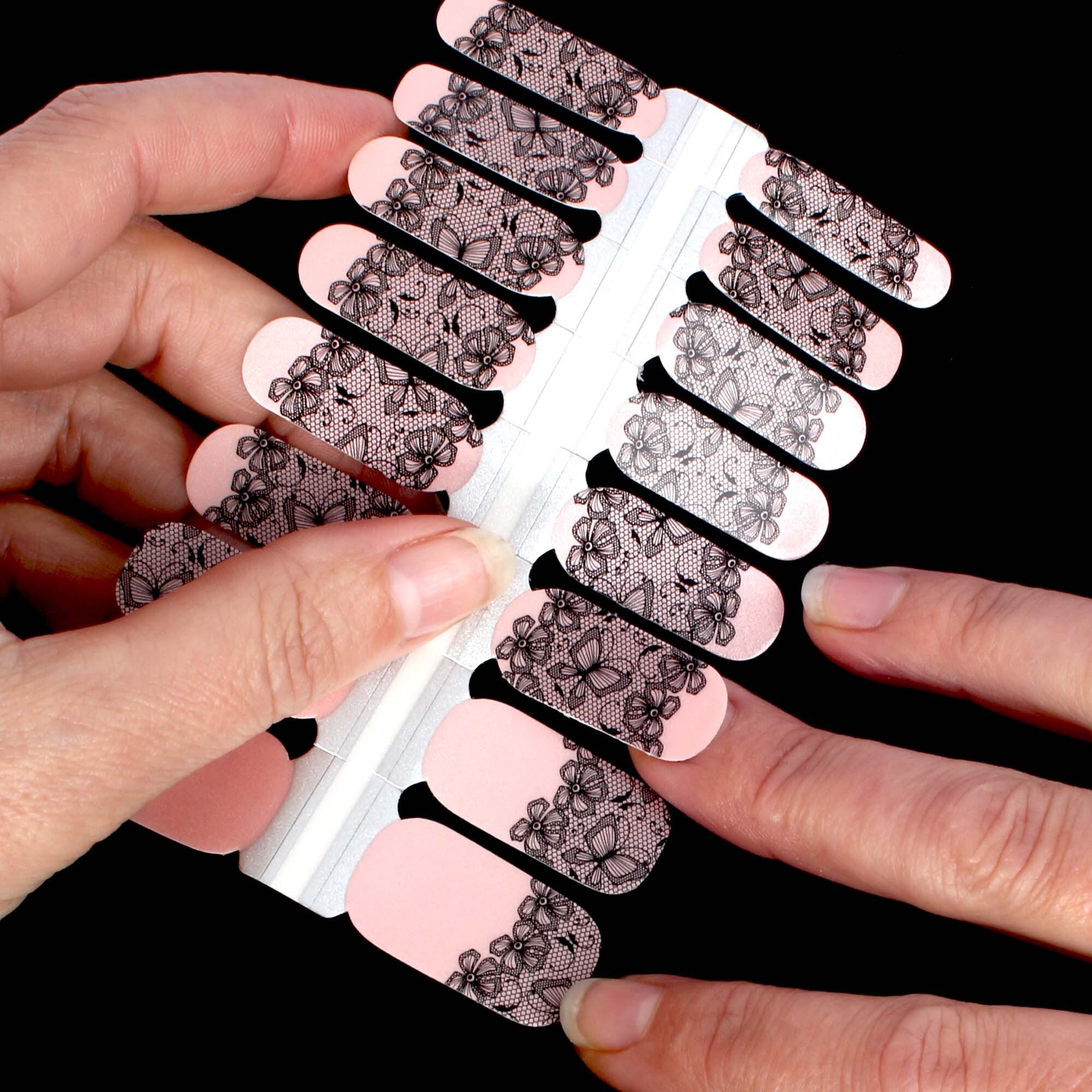 Vargu Nageldesign Zubehör »textile fusion«, aus zertifizierter Produktion (SGS / SEDEX) und Material (FSC)