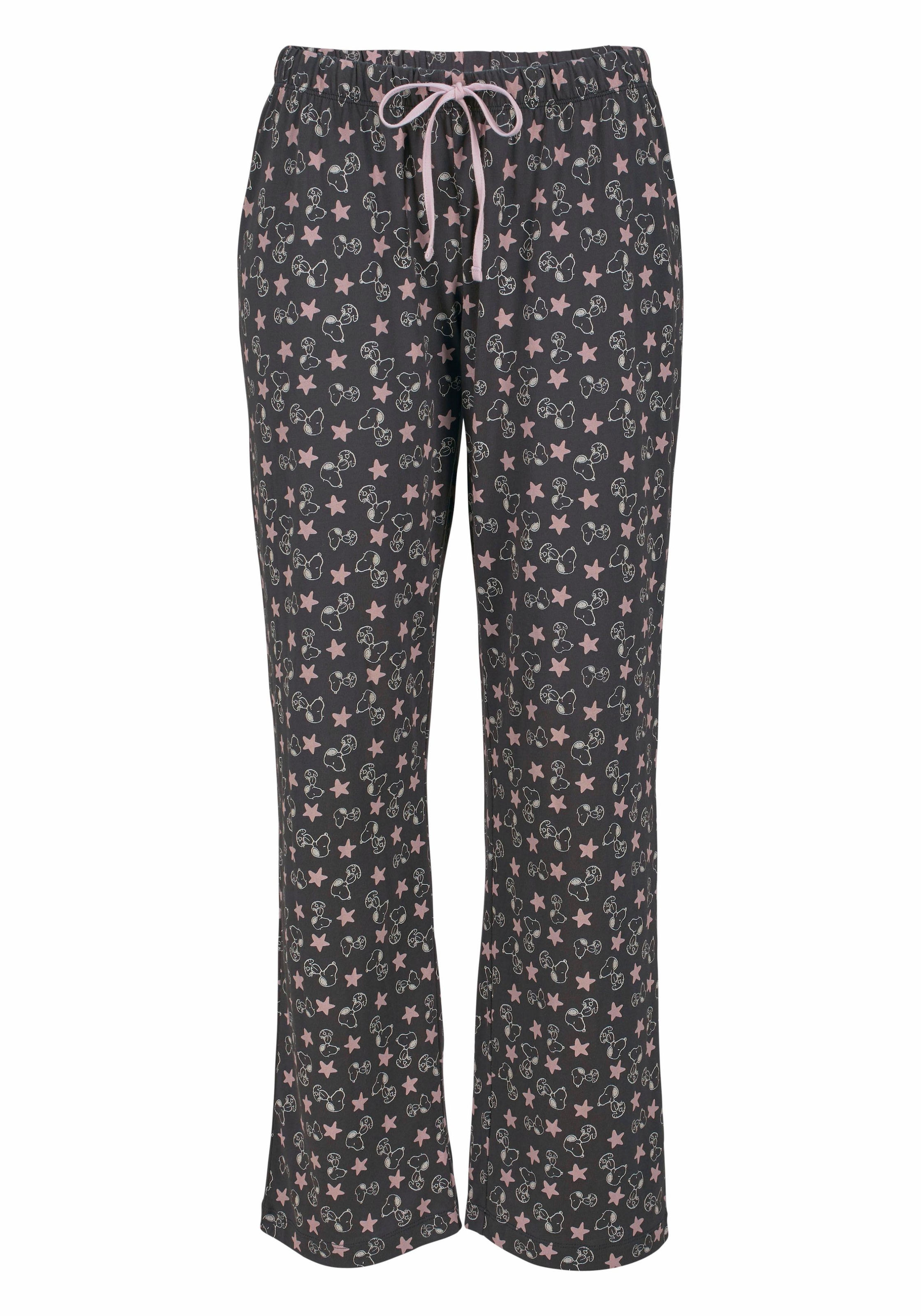 Peanuts Pyjama, (2 tlg.), in langer Form im niedlichen Snoopy-Design