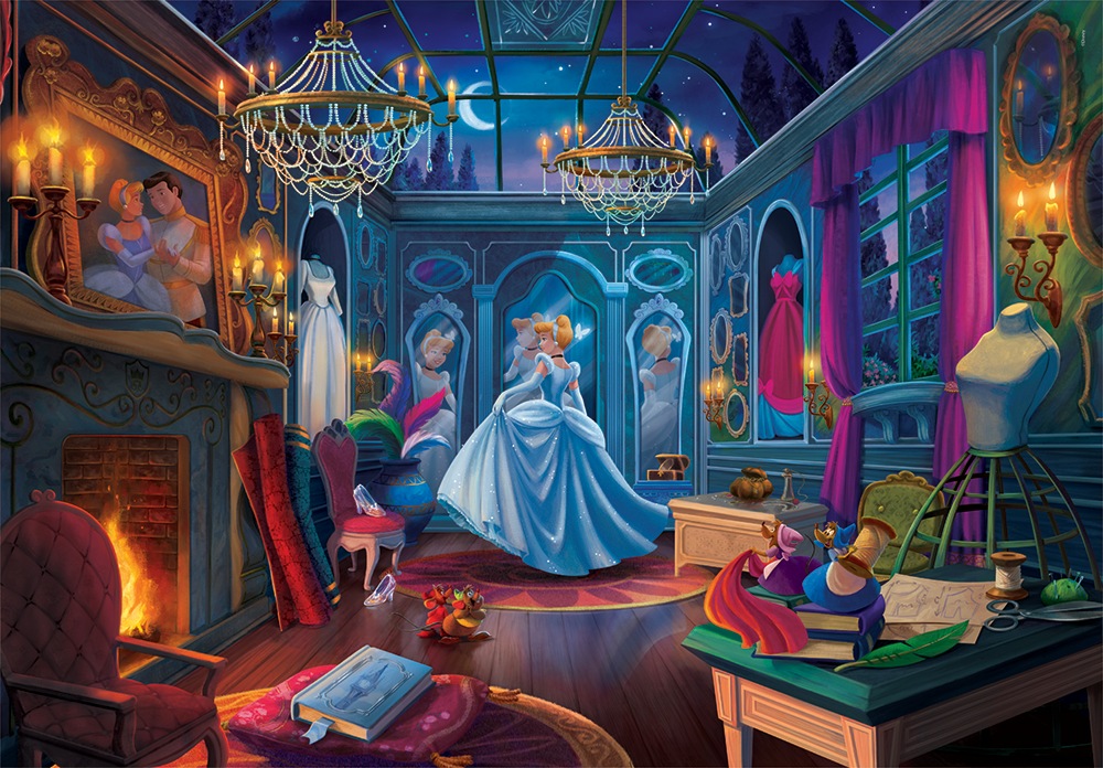 Clementoni® Puzzle »High Quality Disney Ever After Collection Cinderella« Made in Europe