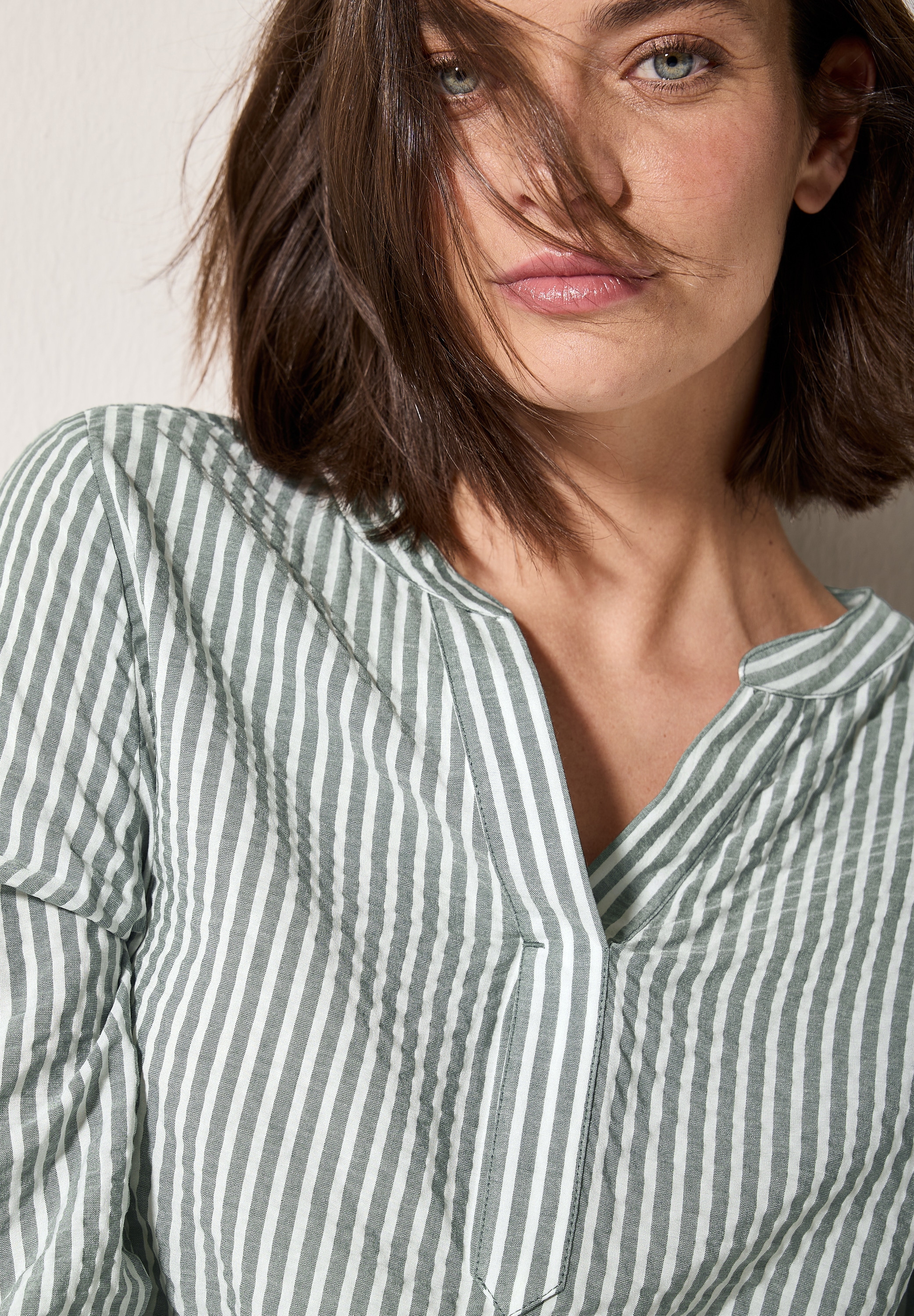 Cecil Klassische Bluse, mit Streifen Muster