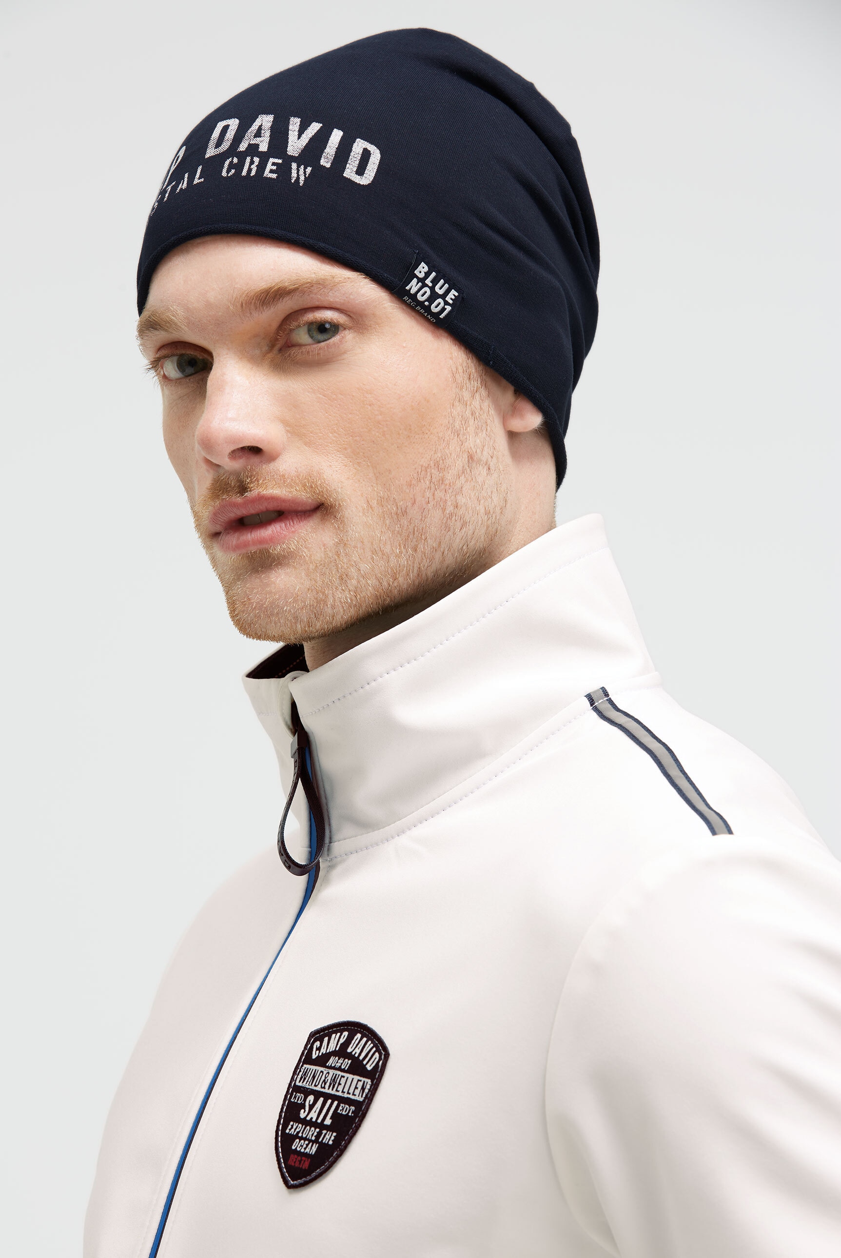 CAMP DAVID Strickmütze mit Rollsaum