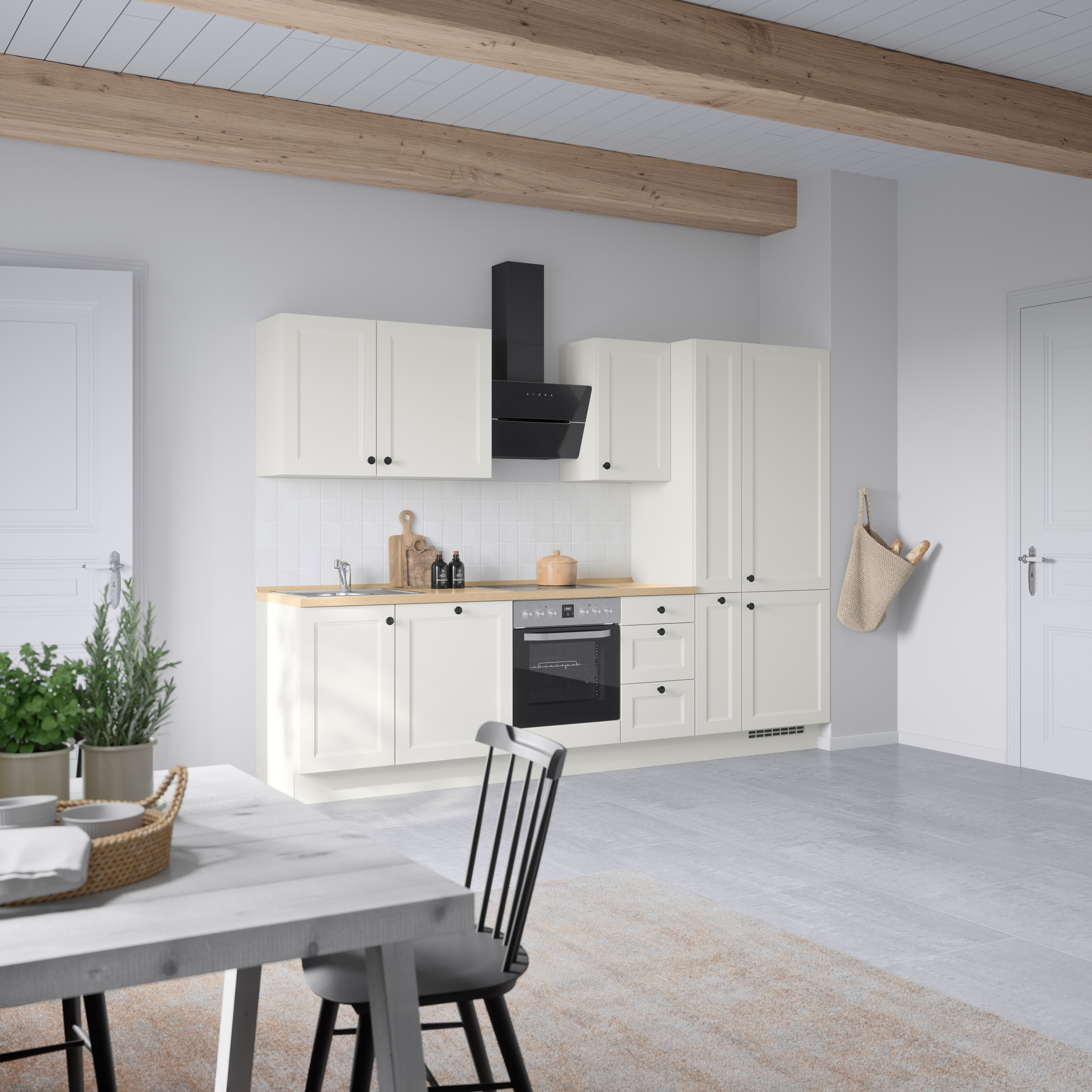 nobilia® Küchenzeile »"Cascada II"«, vormontiert, Breite 300 cm, Ausrichtung wählbar, wahlw. mit E-Geräten