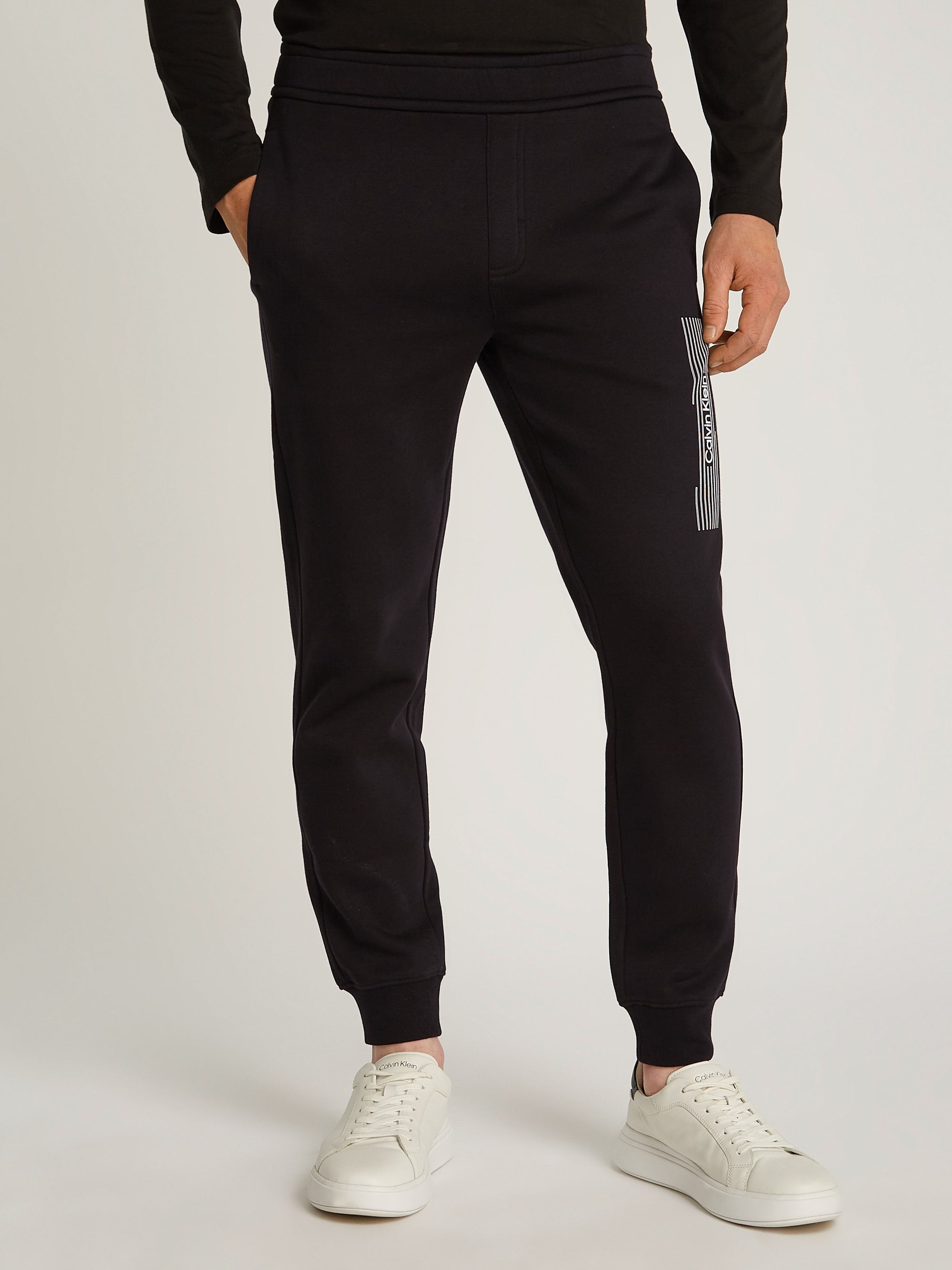 Calvin Klein Jogger Pants »HORIZONTAL LOGO SWEATPANTS«, mit Logoschriftzug