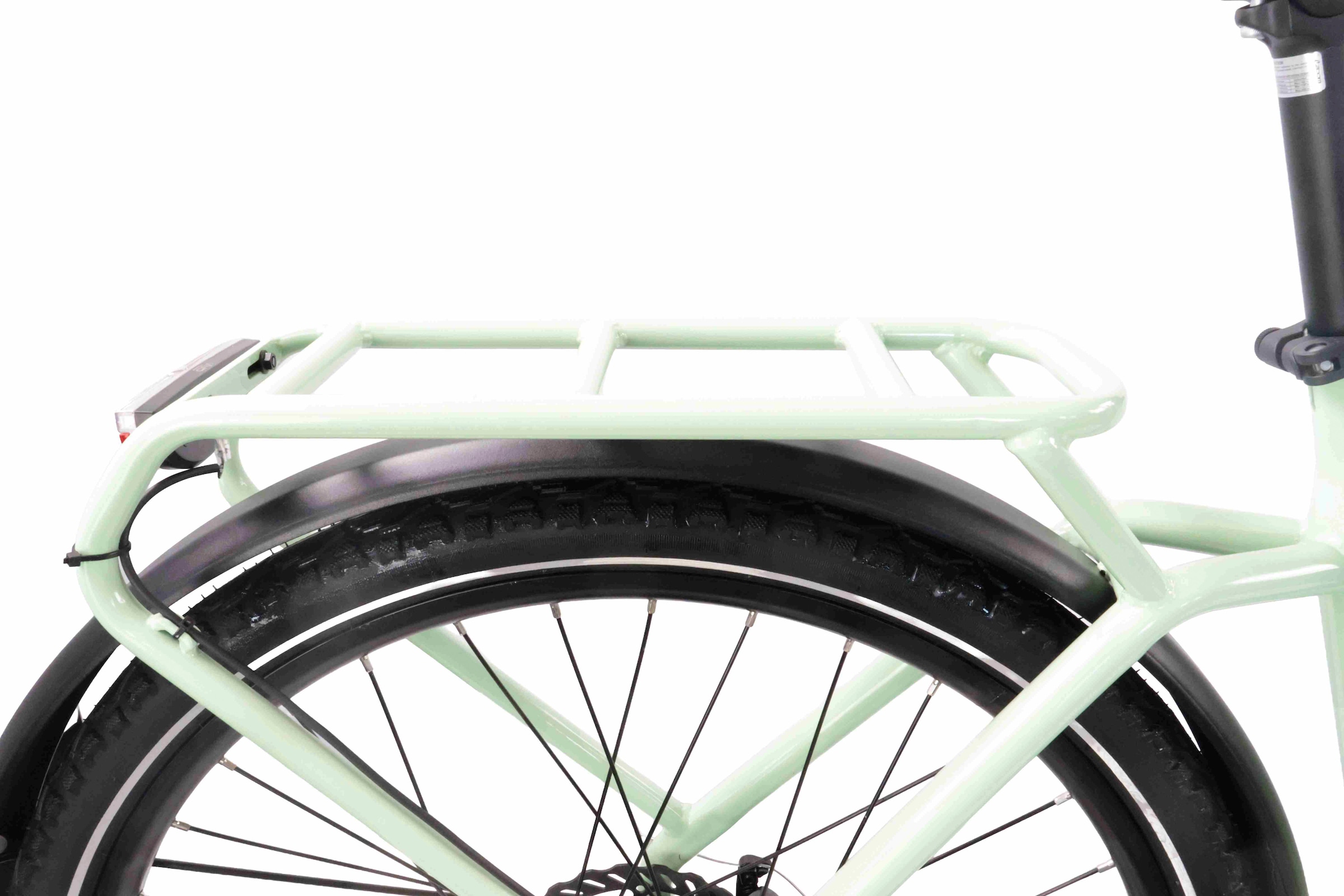 LLobe »City E-Bike 26" Town Compact, grün« 7 Gang Kettenschaltung Heckmotor 250 W