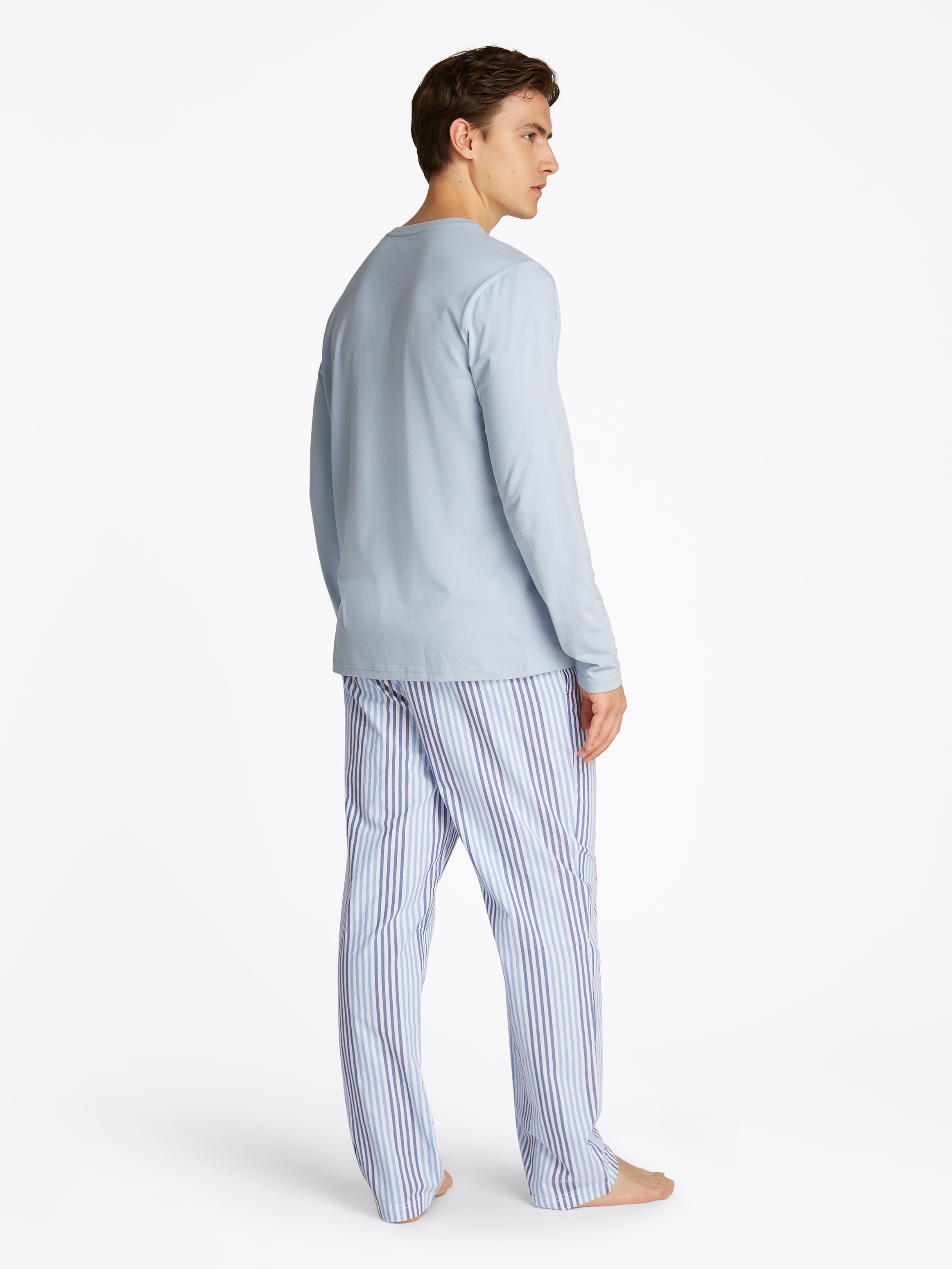 Tommy Hilfiger Underwear Pyjama "LS PANT WOVEN SET PRINT" Set, 2er, 2 Stk. günstig online kaufen