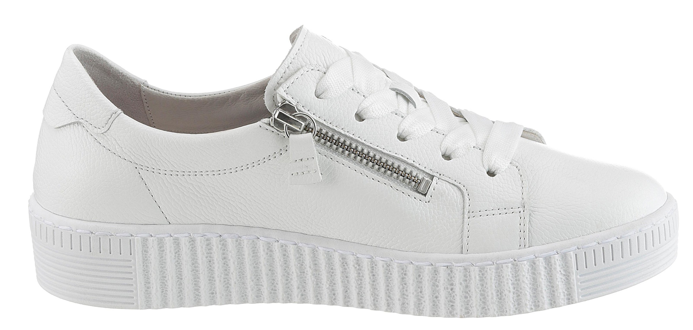 Gabor Plateausneaker, Freizeitschuh, Halbschuh, Schnürschuh mit zwei Reißve günstig online kaufen