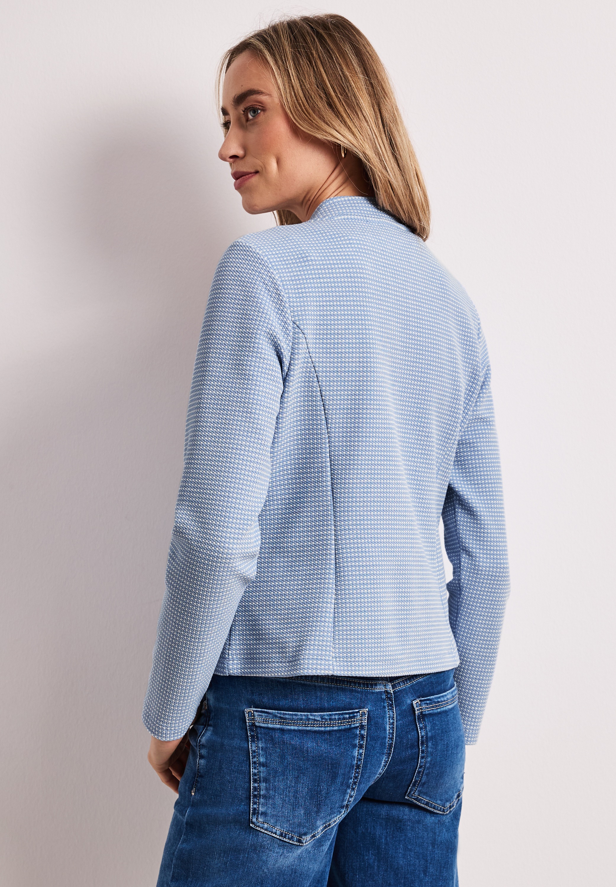 STREET ONE Sweatblazer Jersey günstig online kaufen