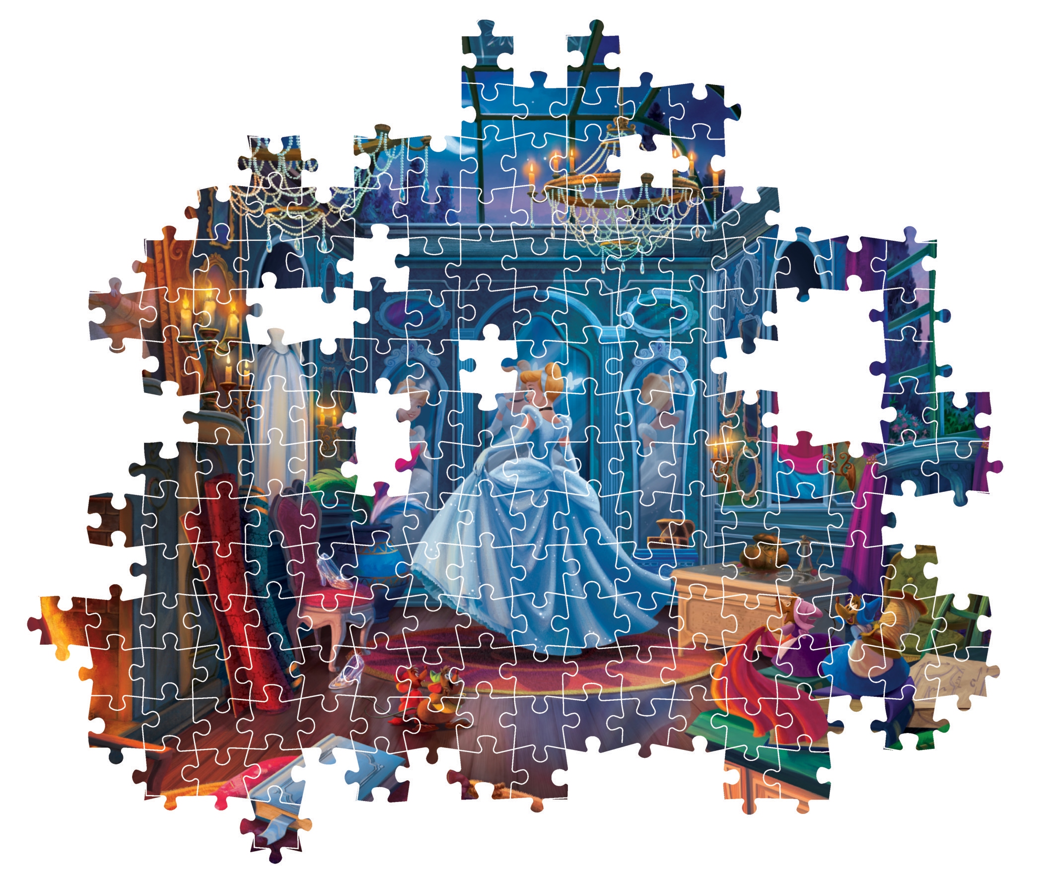 Clementoni® Puzzle »High Quality Disney Ever After Collection Cinderella« Made in Europe