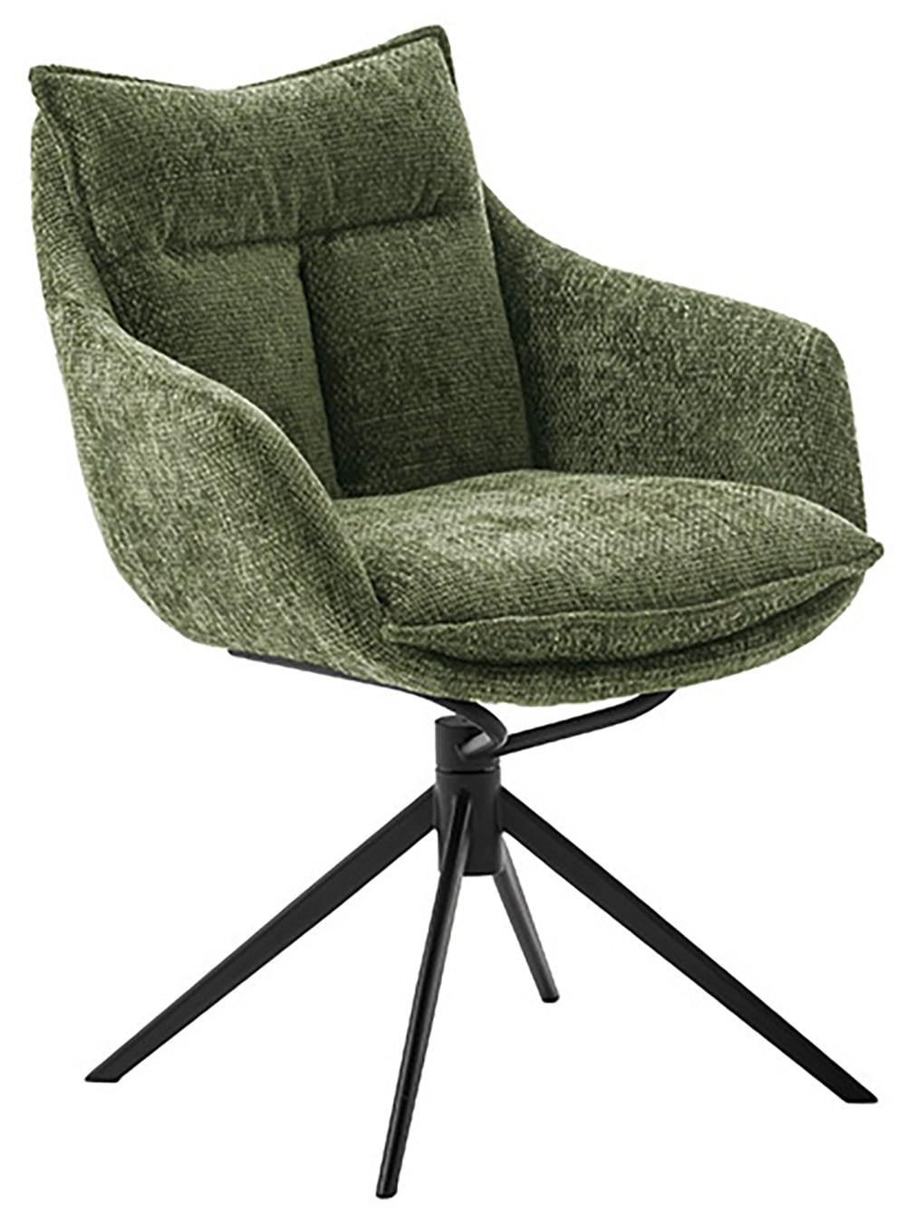 MCA furniture Esszimmerstuhl "PARKER", Strukturstoff, (2er-Set), drehbar 36 günstig online kaufen