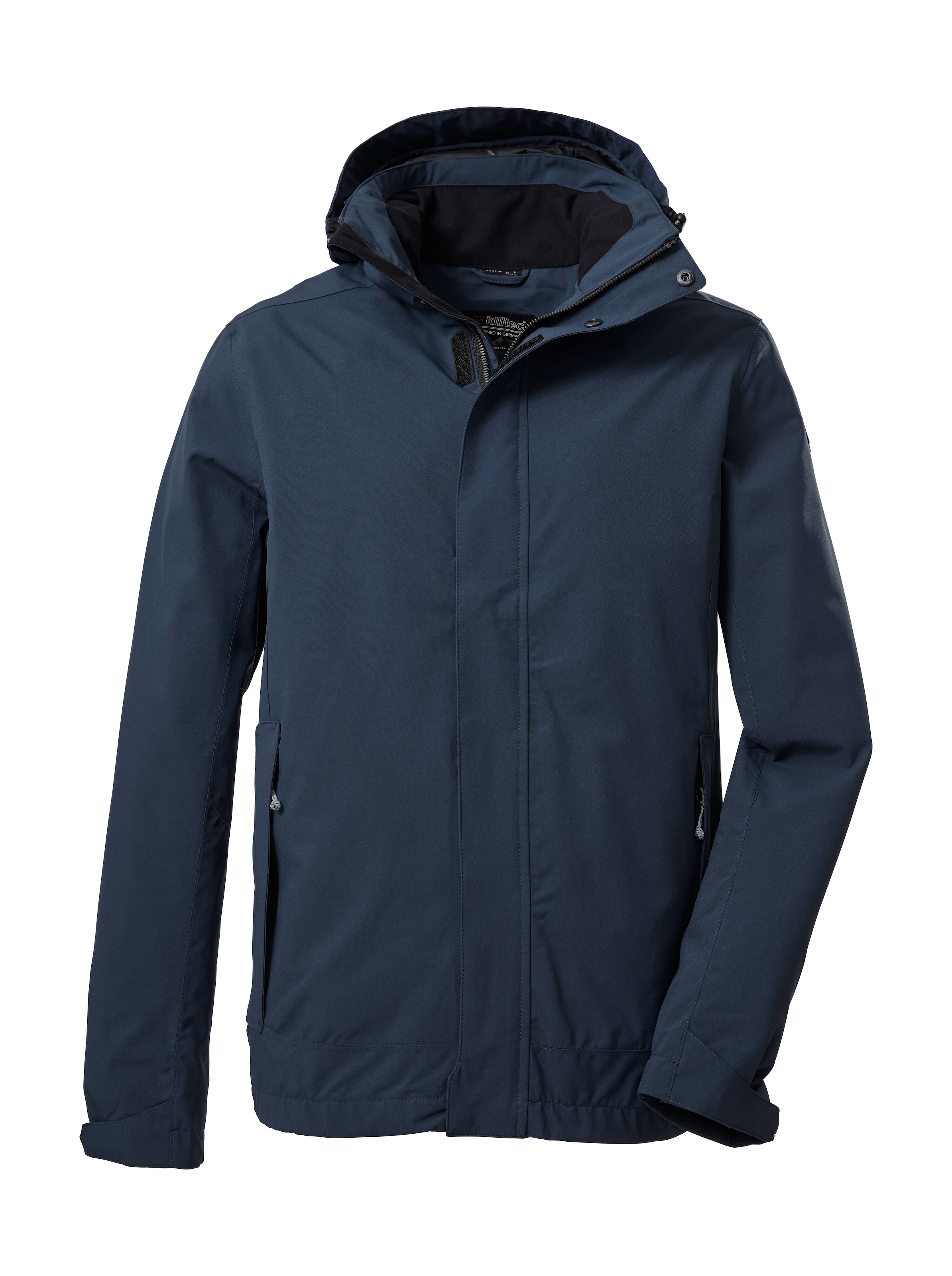 Killtec Funktionsjacke "KOS 87 KG MN JCKT" Wasser- und winddichte Herrenjacke mit verstellbarer Kapuze