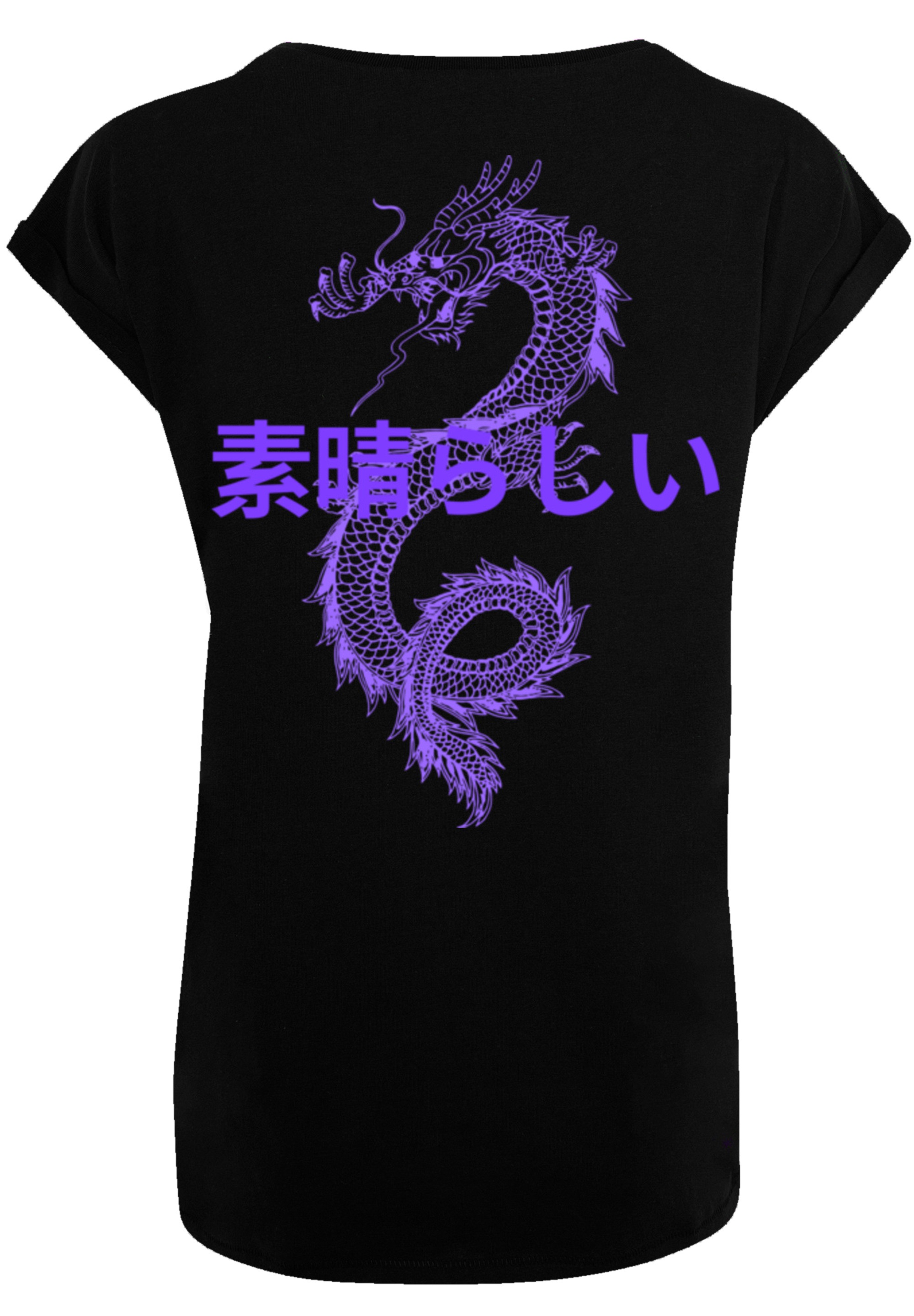Thumbnail - F4NT4STIC T-Shirt "Drache Japan V2", Premium Qualität