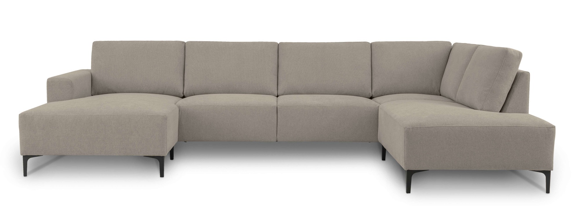 Home affaire Wohnlandschaft "Tournon U-Form, XXL Sofa, Breite 333 cm, Webst günstig online kaufen