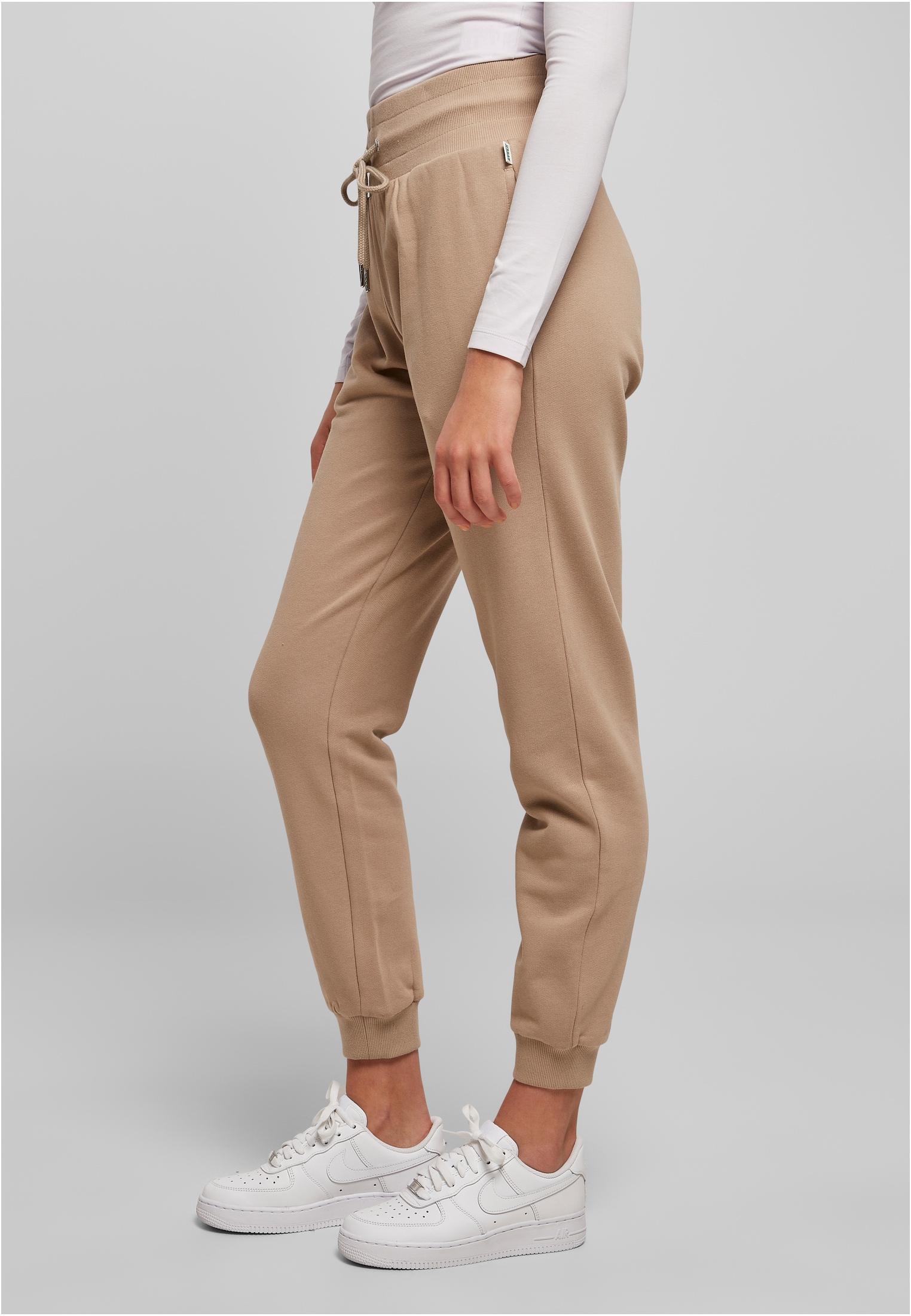 Waist Organic Sweat »Damen bestellen tlg.) | CLASSICS Pants«, URBAN für BAUR (1 Ladies High Stoffhose