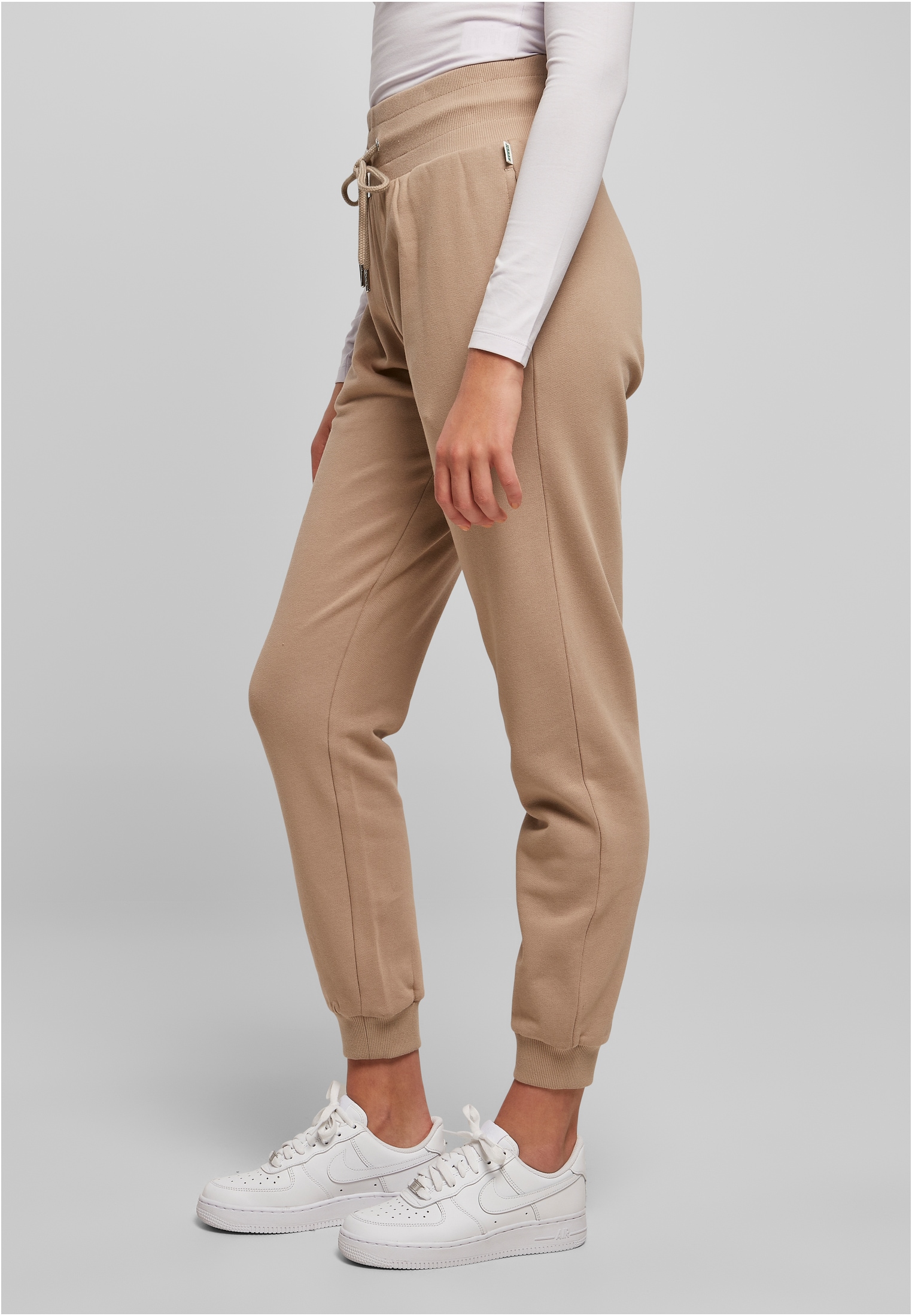 BAUR High für Sweat Ladies Organic | Stoffhose Pants«, tlg.) »Damen Waist URBAN CLASSICS bestellen (1