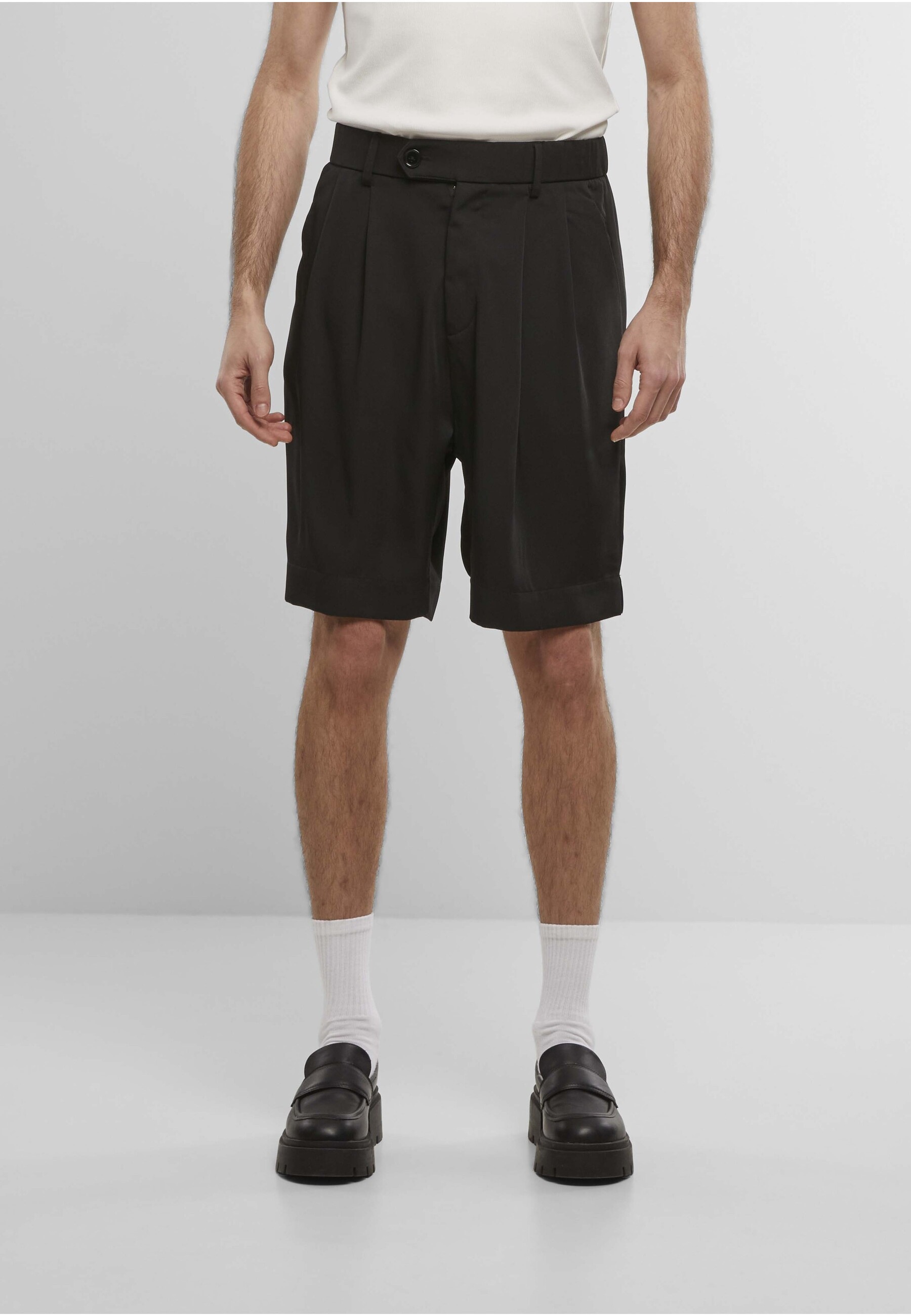 Another Cotton Lab Chinoshorts »Another Cotton Lab Double Pleated Shorts«