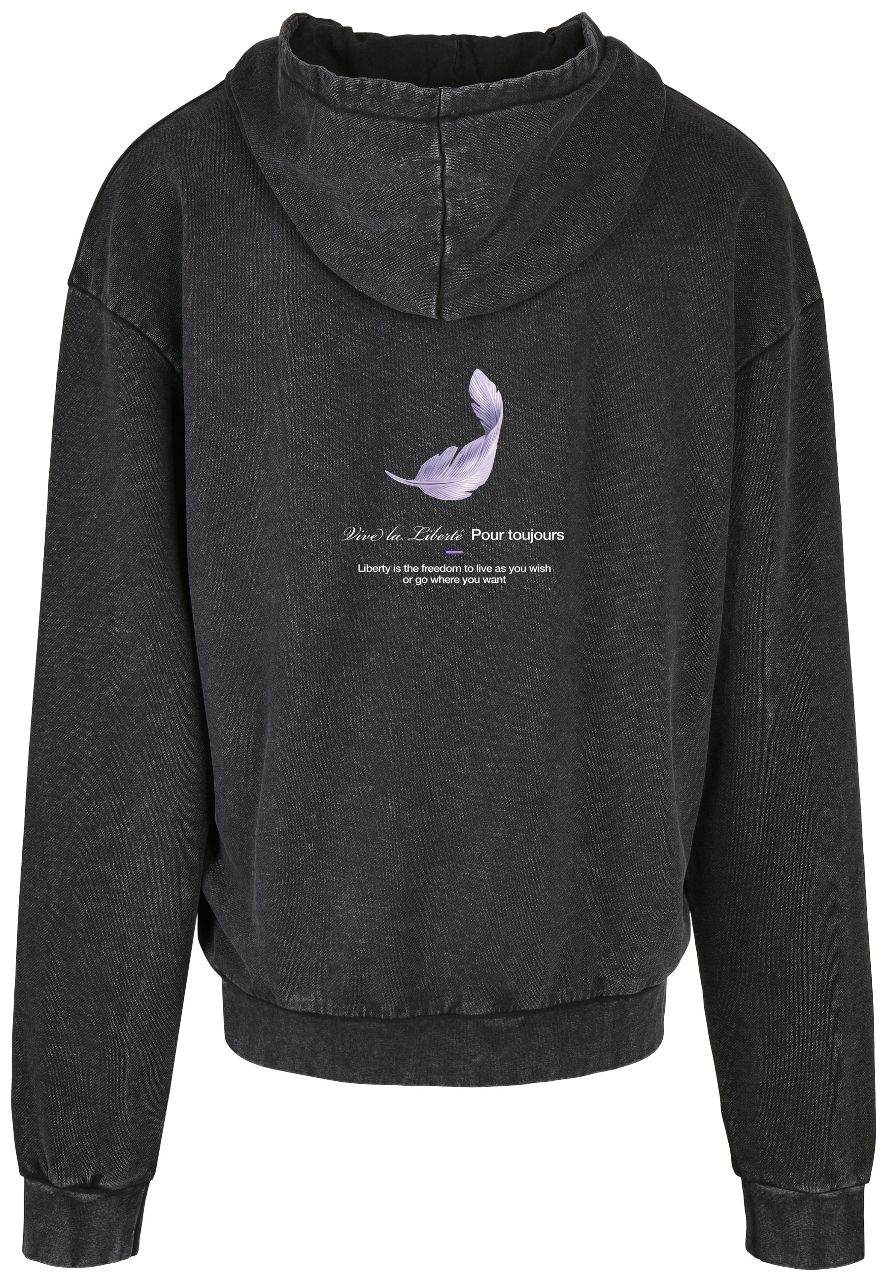 Upscale by Mister Tee Rundhalspullover »Upscale by Mister Tee Vive la Liberte Oversize Hoody« 1 Stk.