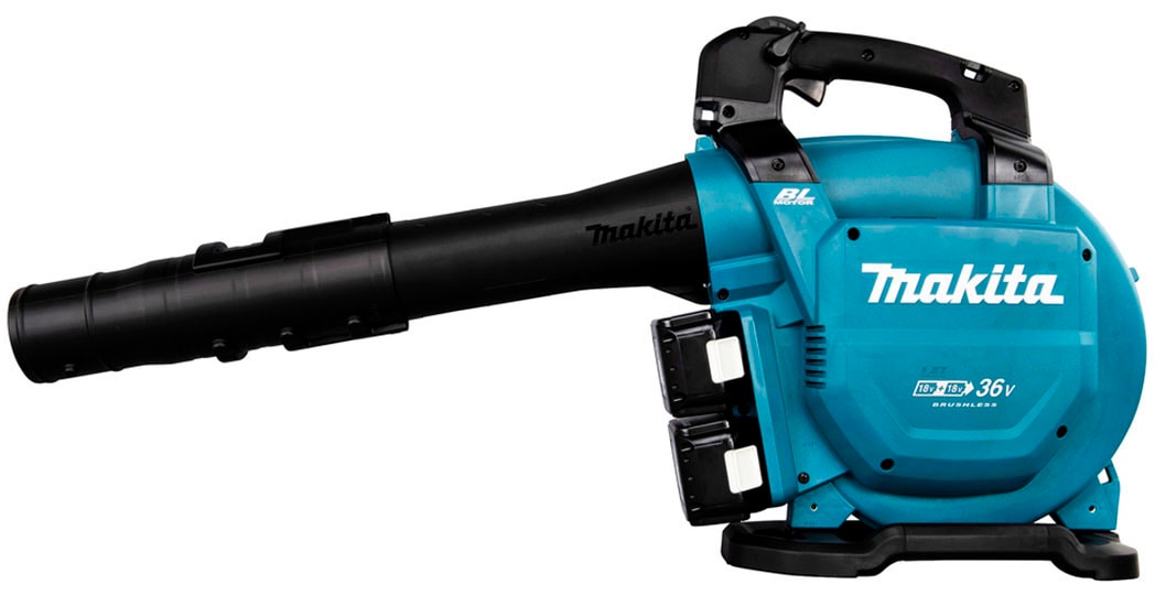 Makita Akku-Laubbläser »DUB363PT2V«, 65 m/s, 13,4 m3/min, 2 Akkus 18V/5 Ah und Doppel-Schnellladegerät