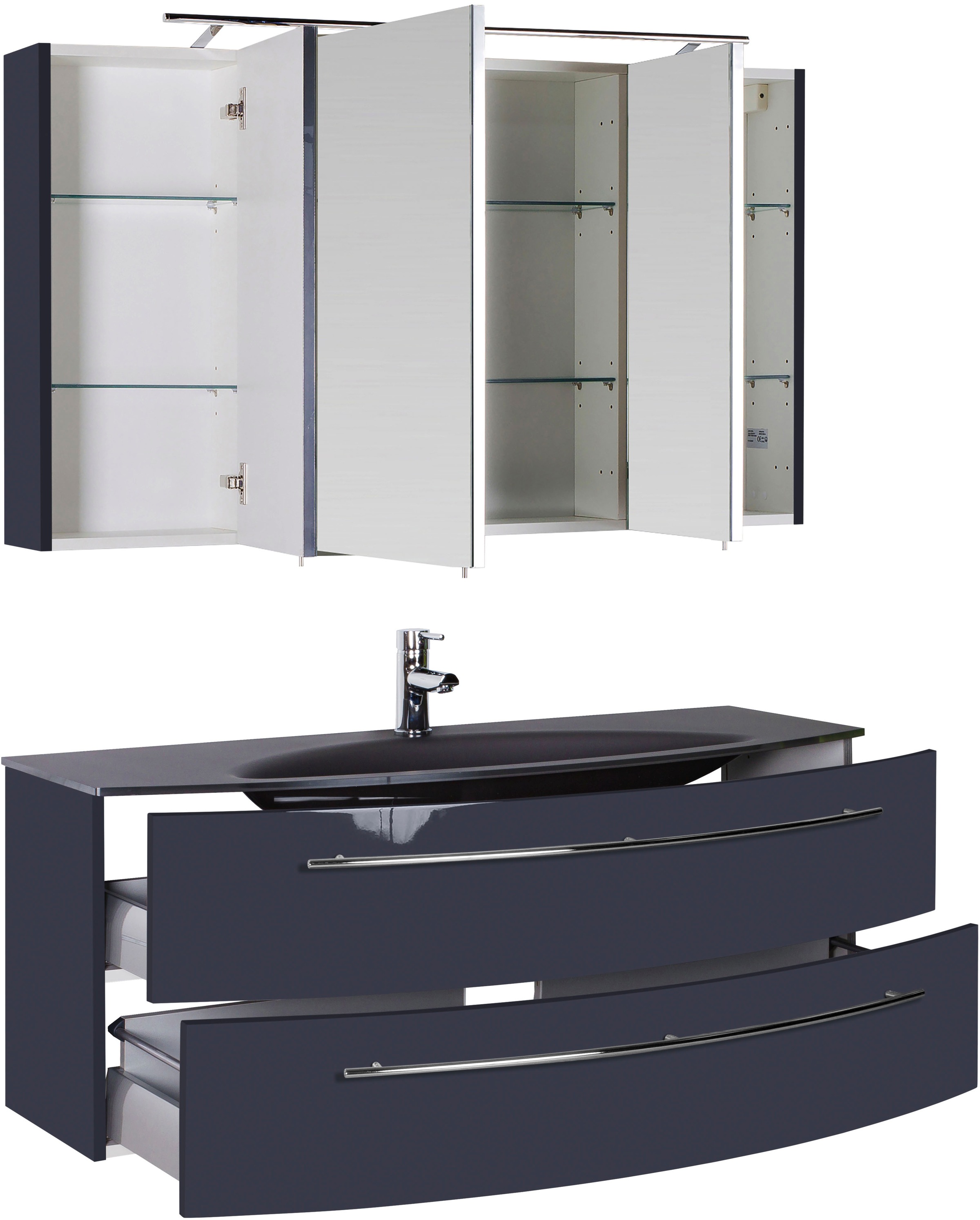 Saphir Badmöbel-Set »3040«, (2 St.), Breite 120 cm