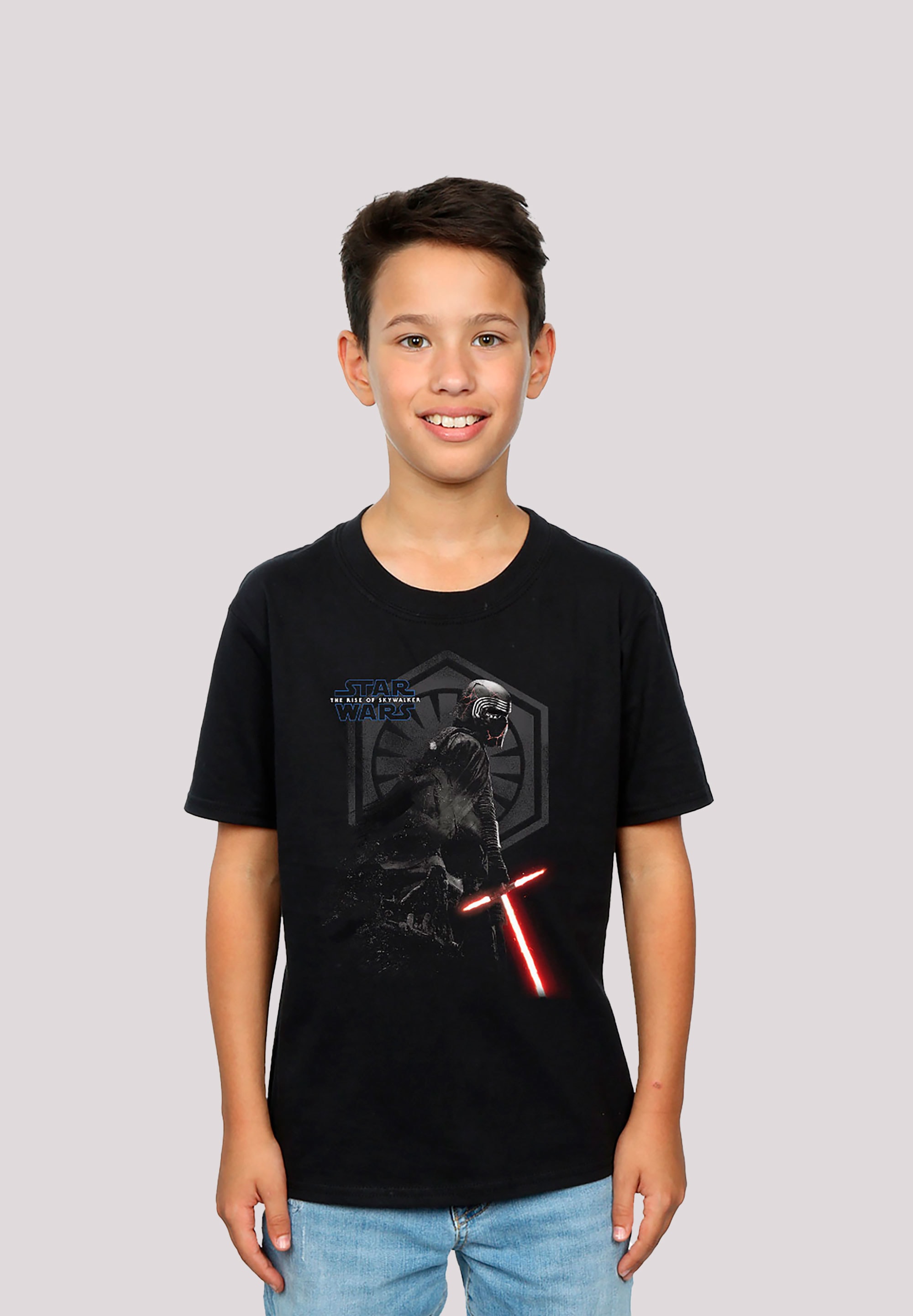 F4NT4STIC T-Shirt »Star Wars The Rise Of Skywalker Kylo Ren - Premium Fan Merch«, Unisex Kinder,Premium Merch,Jungen,Mädchen,Bedruckt