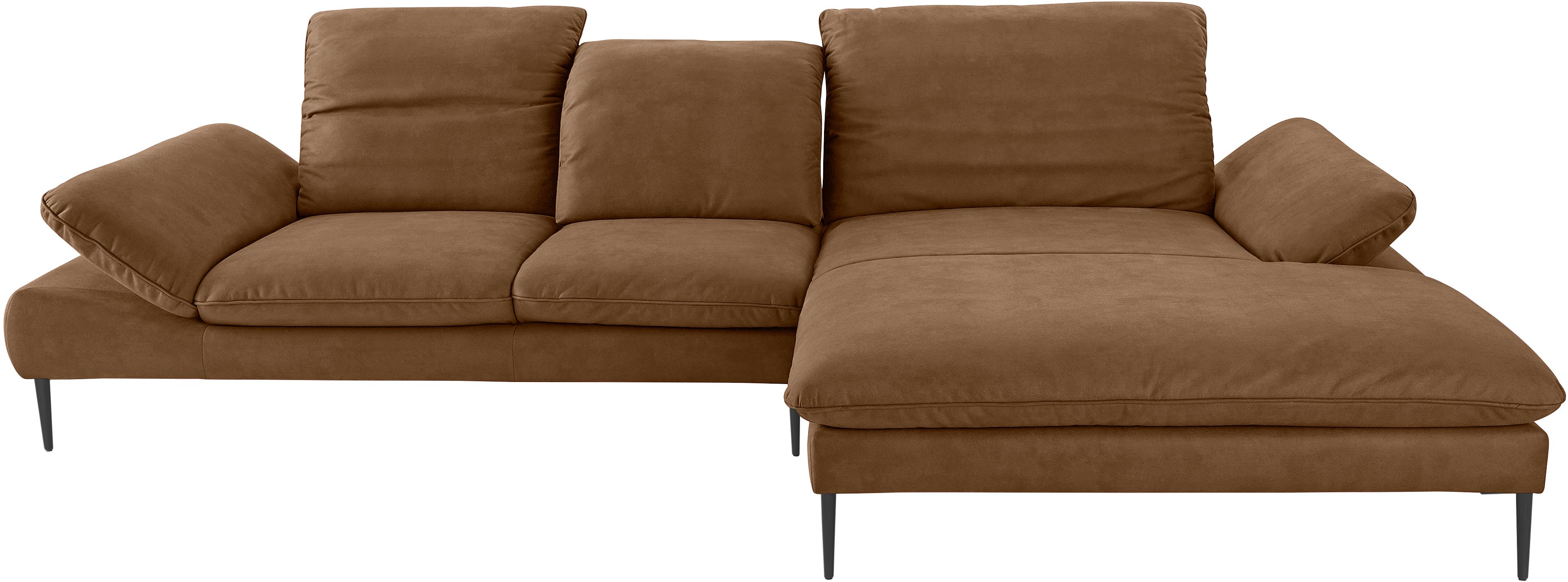 Thumbnail - W.SCHILLIG Ecksofa "enjoy&MORE, Designsofa, bequem, zeitlos und elegant, L-Form", Sitztiefenverstellung, Füße schwarz pu...