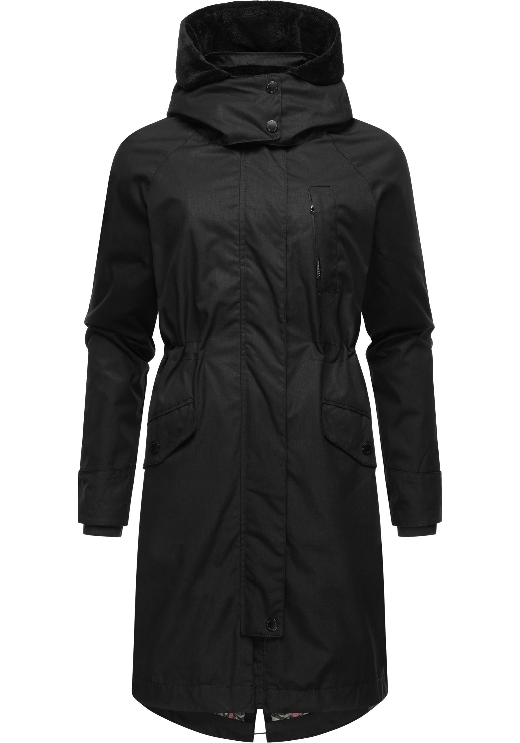 Ragwear Kurzmantel »Nicco«, Stylischer Damen Parka für die Übergangszeit