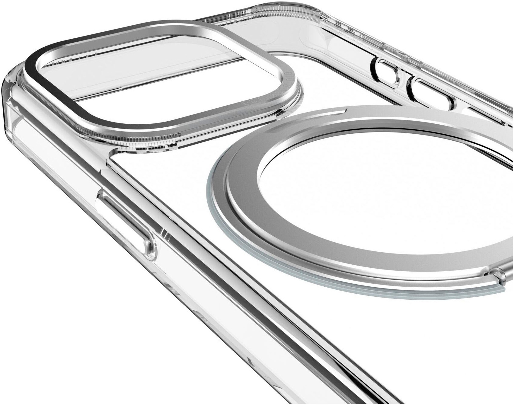DECODED Smartphone-Hülle »Recycled Plastic Loop Stand BackCover iPhone 15 Pro«, iPhone 15 Pro, 15,5 cm (6,1 Zoll)