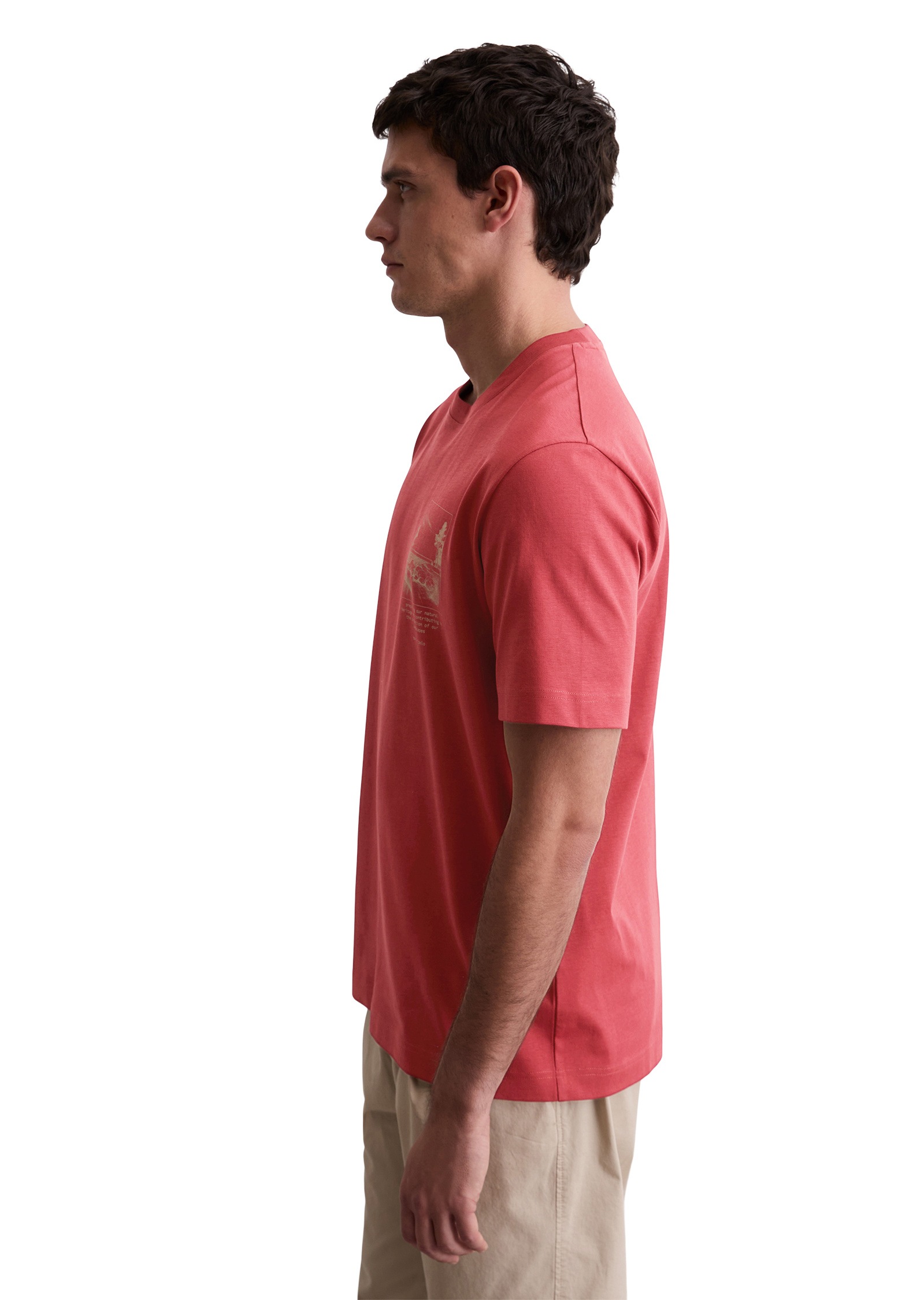 Marc OPolo T-Shirt "mit Nature-Print" günstig online kaufen