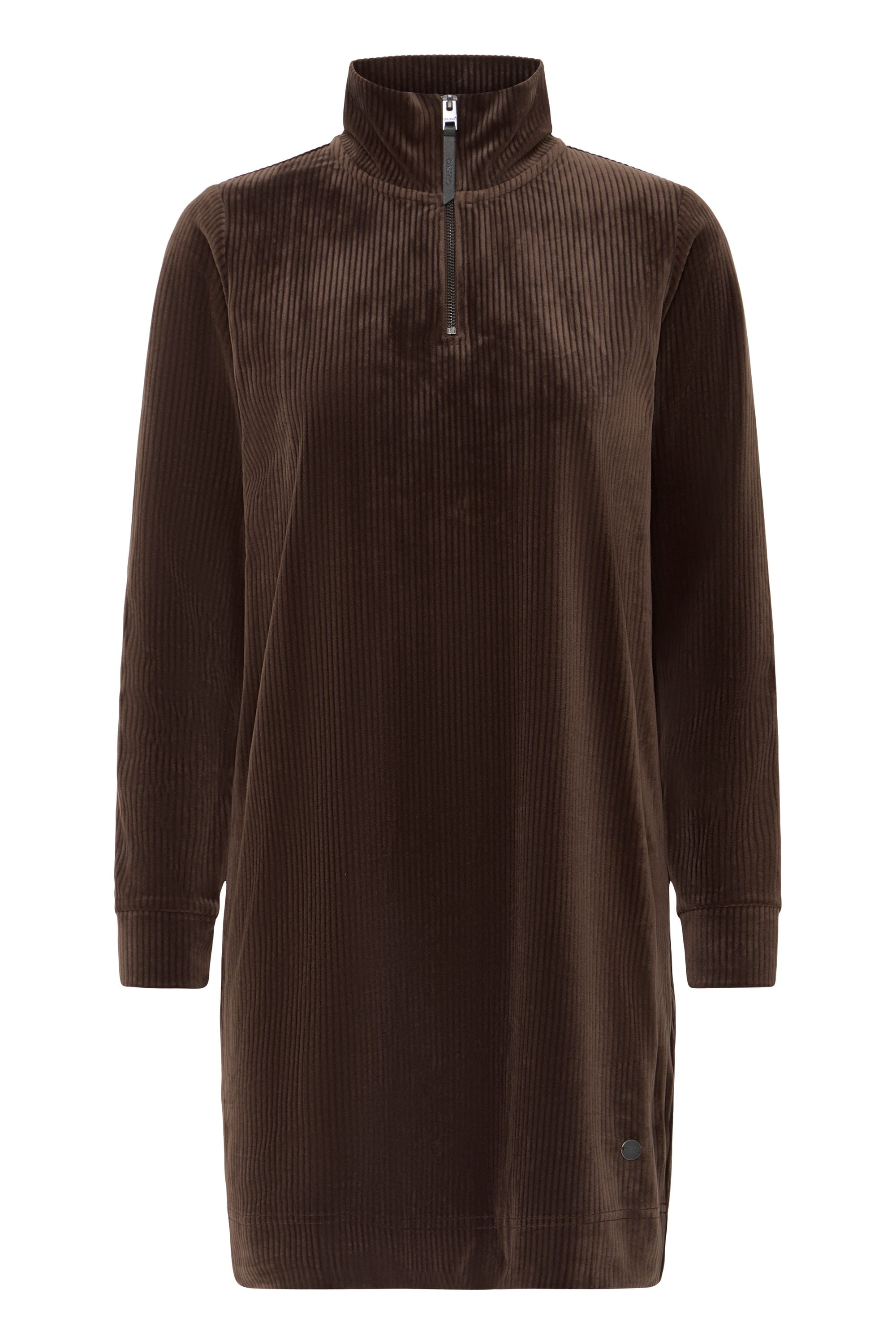 OXMO Sweatkleid "Sweatkleid OXEBBA HALFZIP" günstig online kaufen