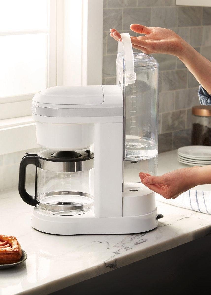 KitchenAid Filterkaffeemaschine "5KCM1208EWH WEISS" 1,7 l Kaffeekanne CLASS günstig online kaufen