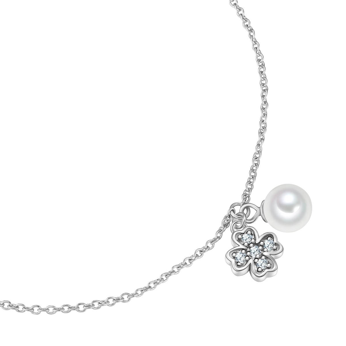 Glanzstücke München Gliederarmband »GSM2198« aus Sterling Silber