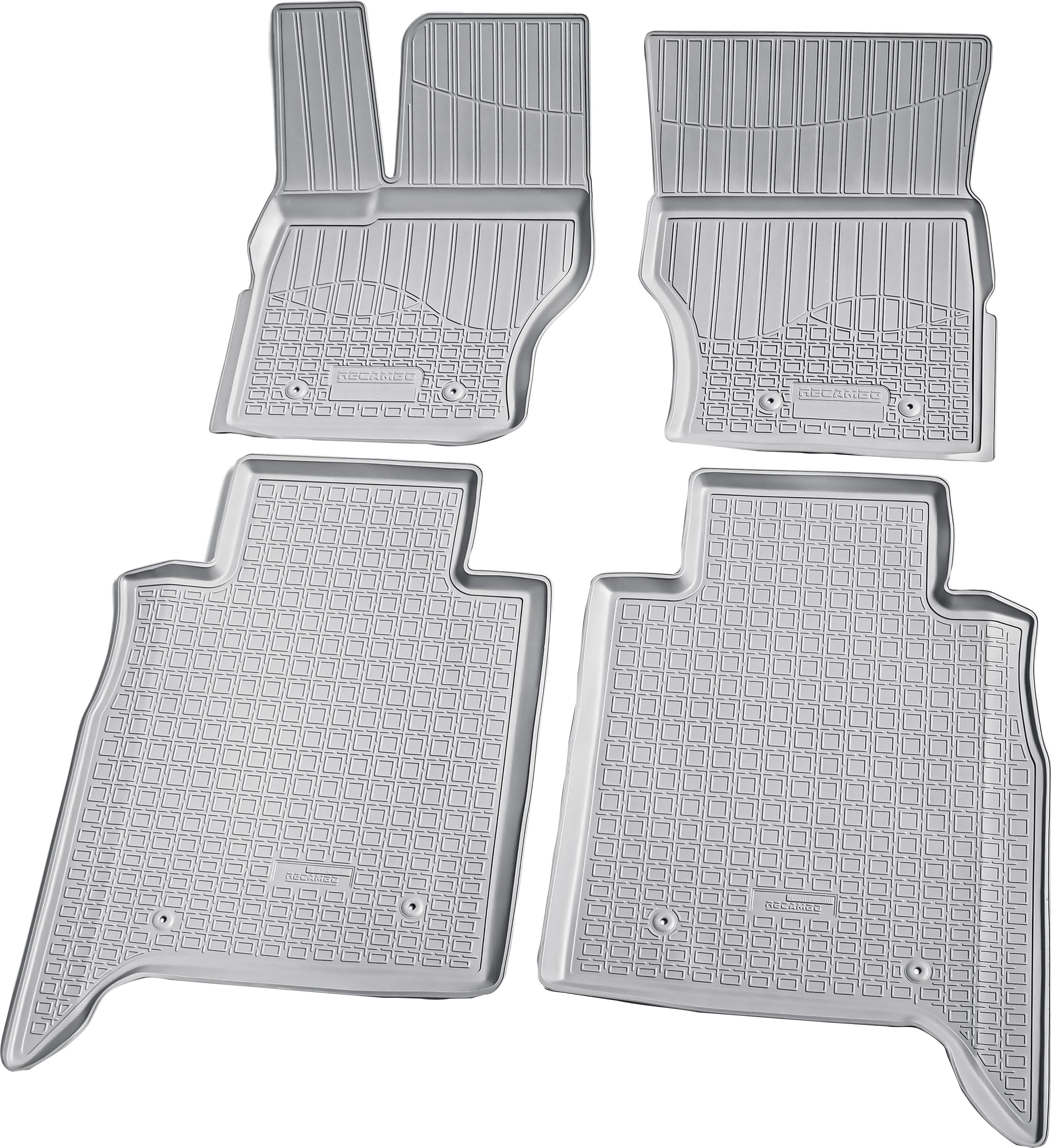 RECAMBO Passform-Fußmatten »CustomComforts«, BMW, 4 7er, Rechnung F02 BAUR 2008 St.), Passform - perfekte LANG | per (Set, 2015