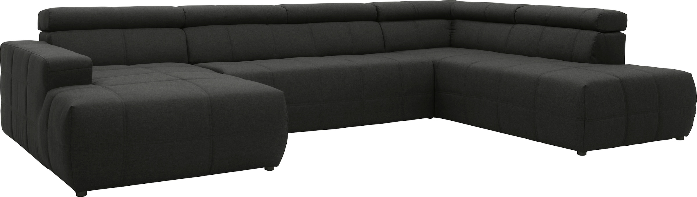 DOMO collection Wohnlandschaft "Brandon, whlw. mit Sitztiefenverstellung, w günstig online kaufen