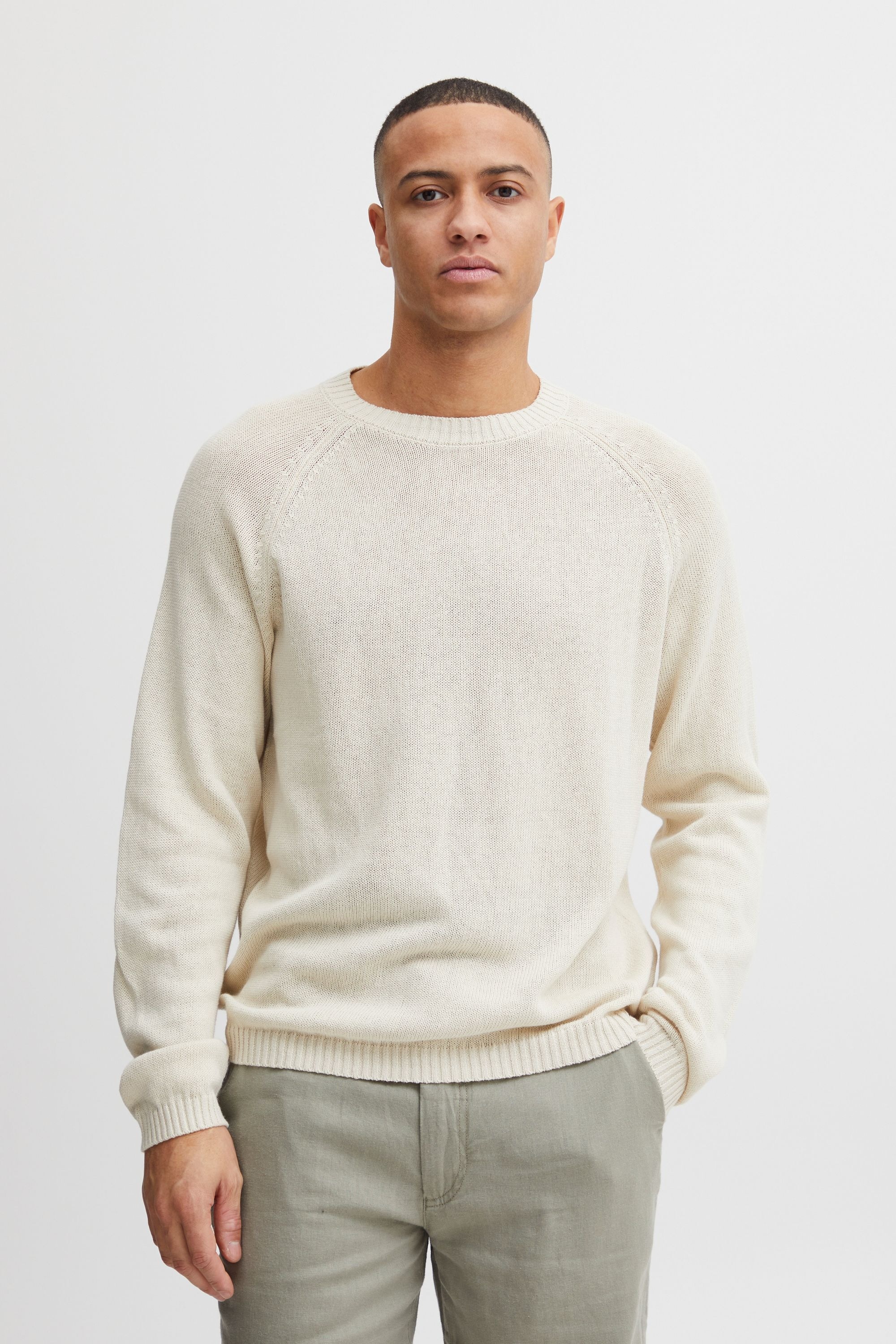 Solid Strickfleece-Pullover "Strickpullover SDFabio" günstig online kaufen