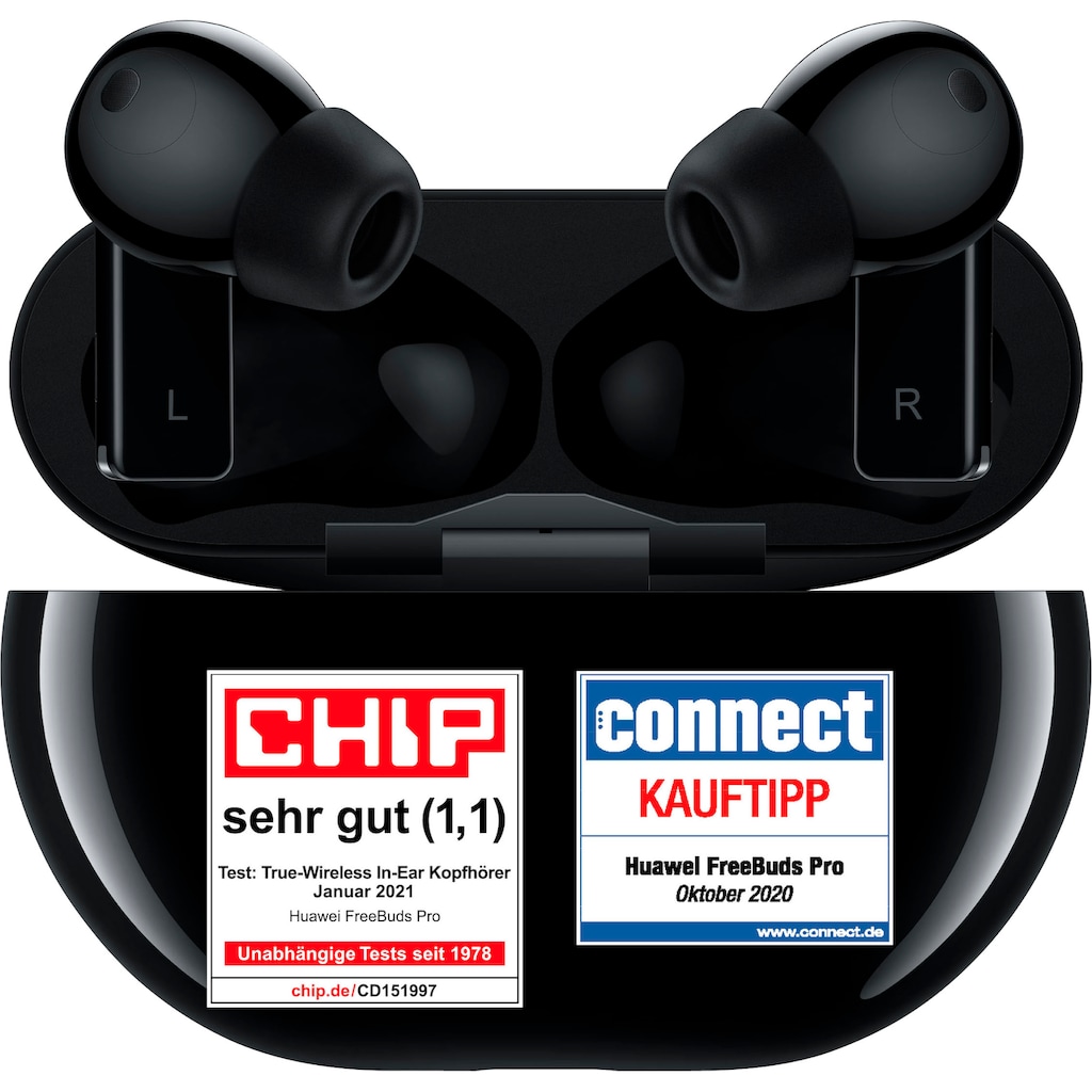 Huawei In-Ear-Kopfhörer »FreeBuds Pro«, Bluetooth, Active Noise Cancelling (ANC)-True Wireless, Dynamic Noise Cancelling