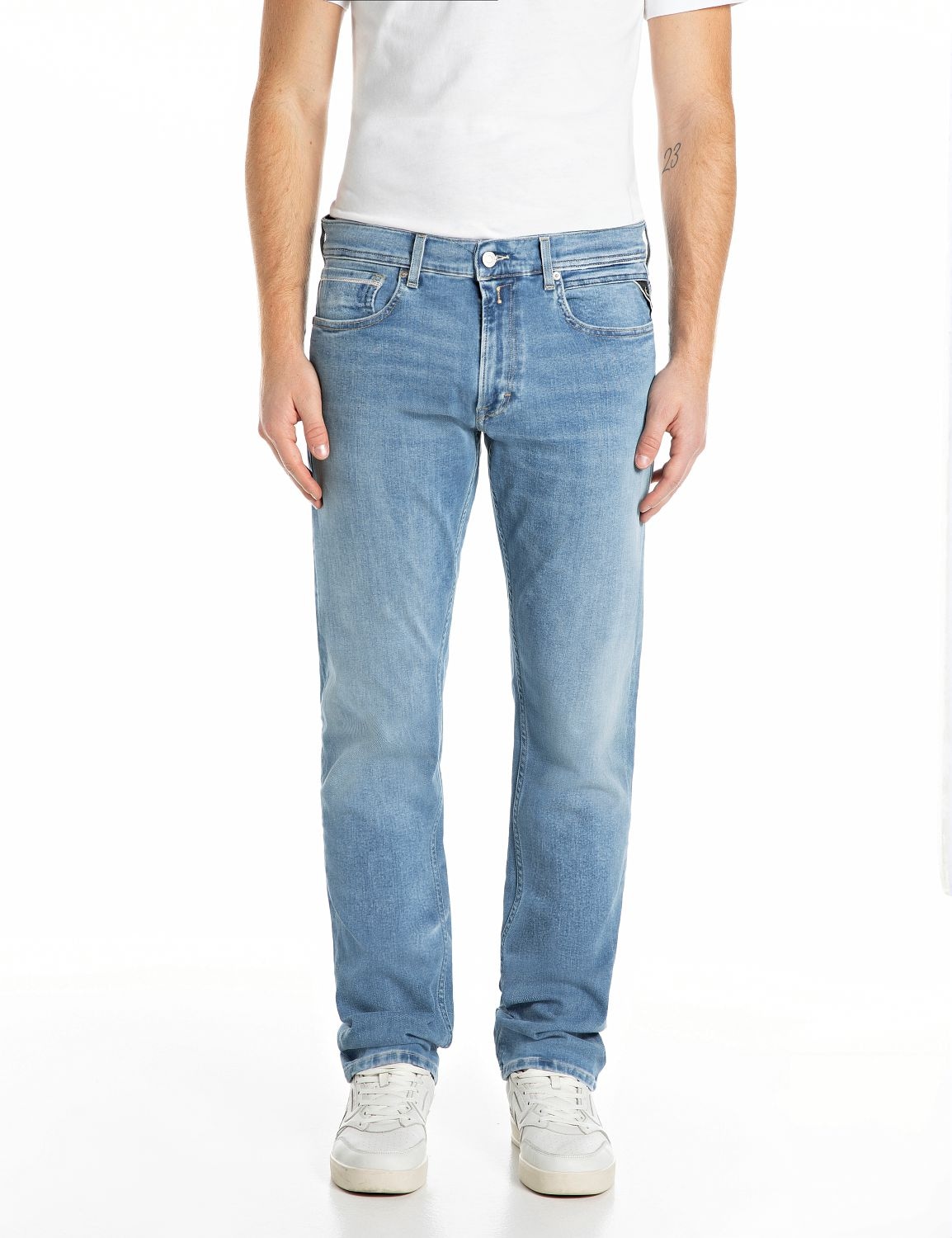 Replay Straight-Jeans "GROVER" in vielen verschiedenen Waschungen, mit Stre günstig online kaufen