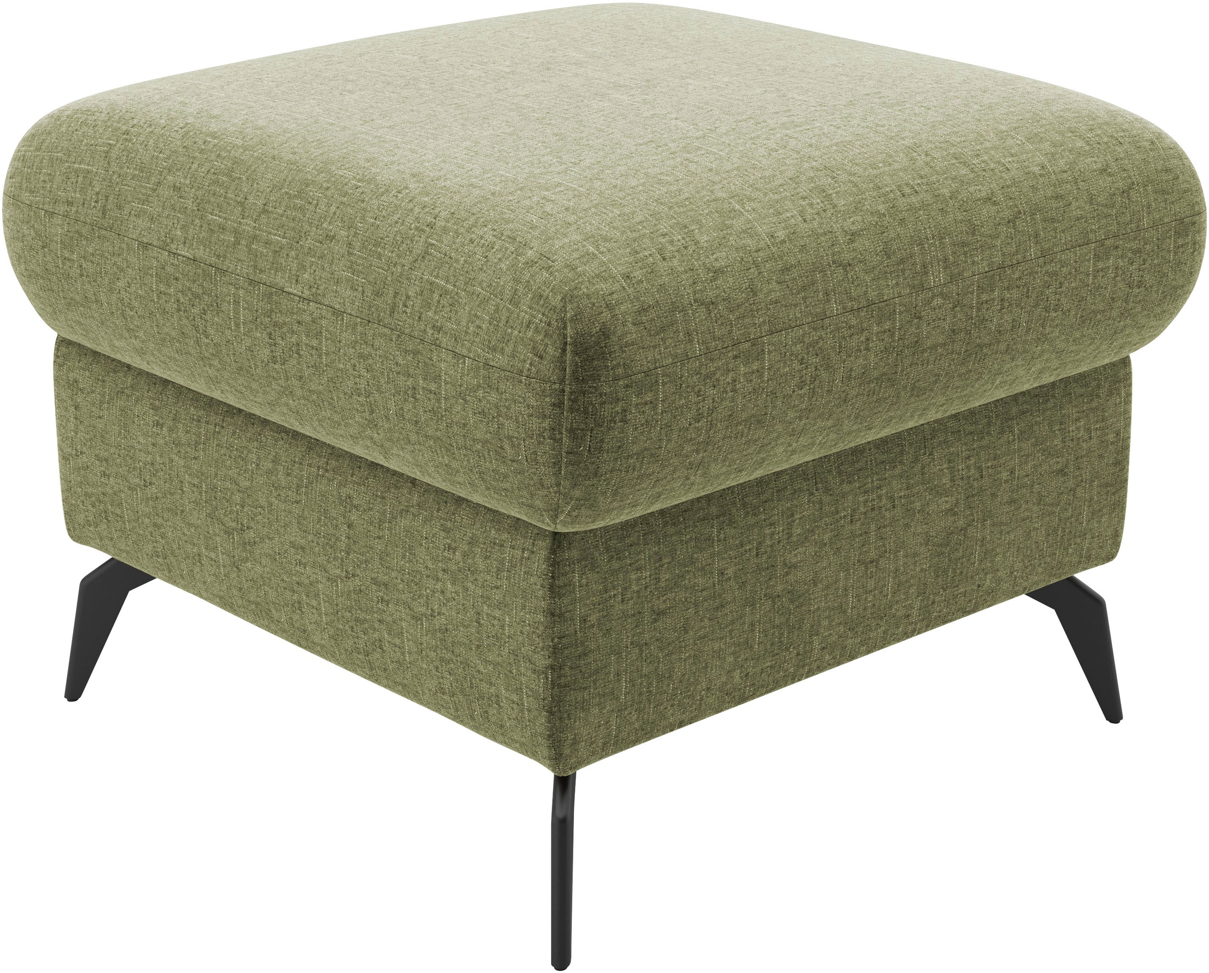 Home affaire Polsterhocker "Rochelle", (1 St.), moderne 15 cm Metallfüße günstig online kaufen