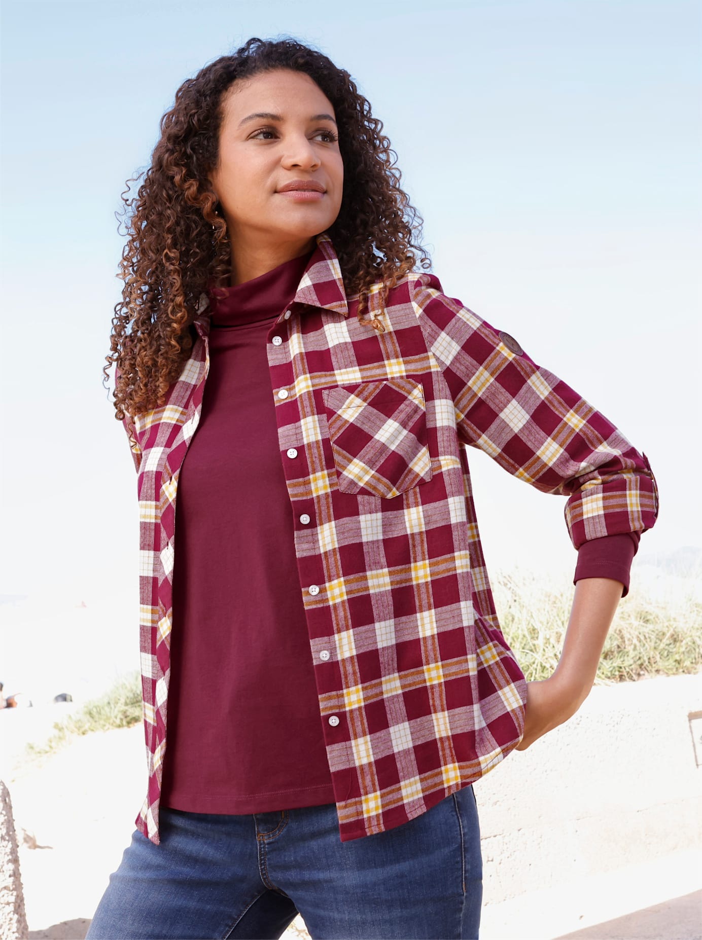 Casual Looks Flanellbluse