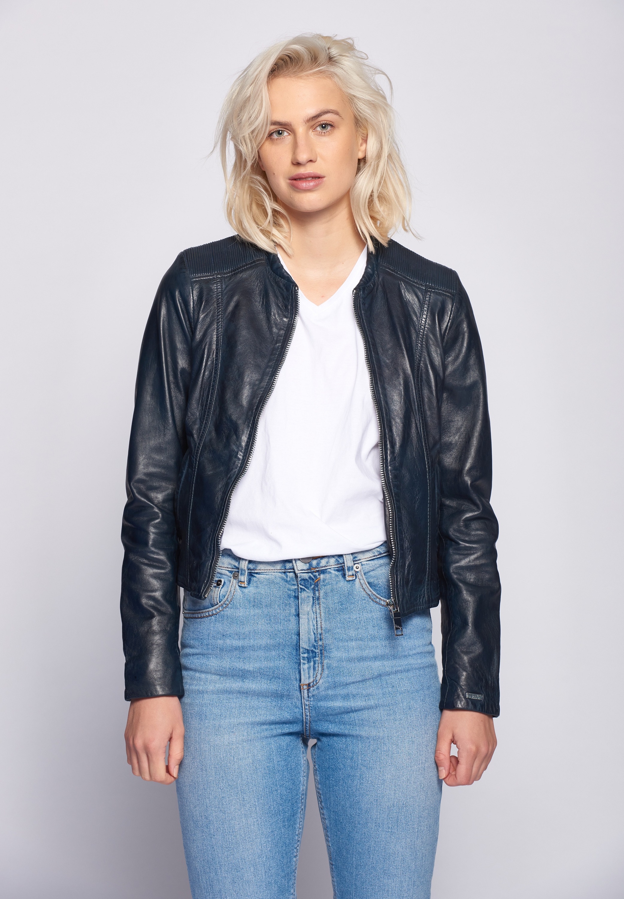 Maze Lederjacke »Smaragd«